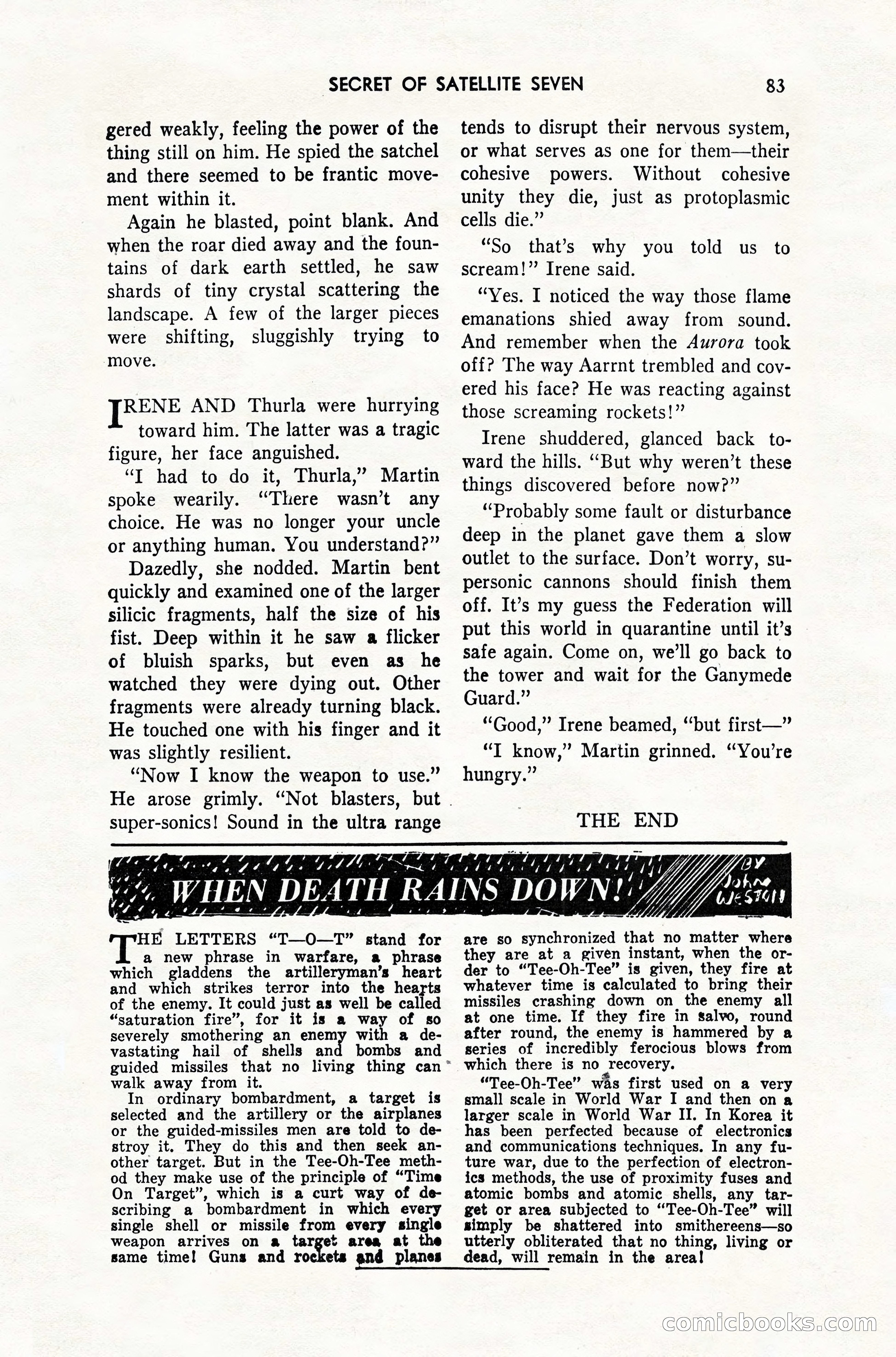 Amazing Stories, February 1952 — page 83 of 164