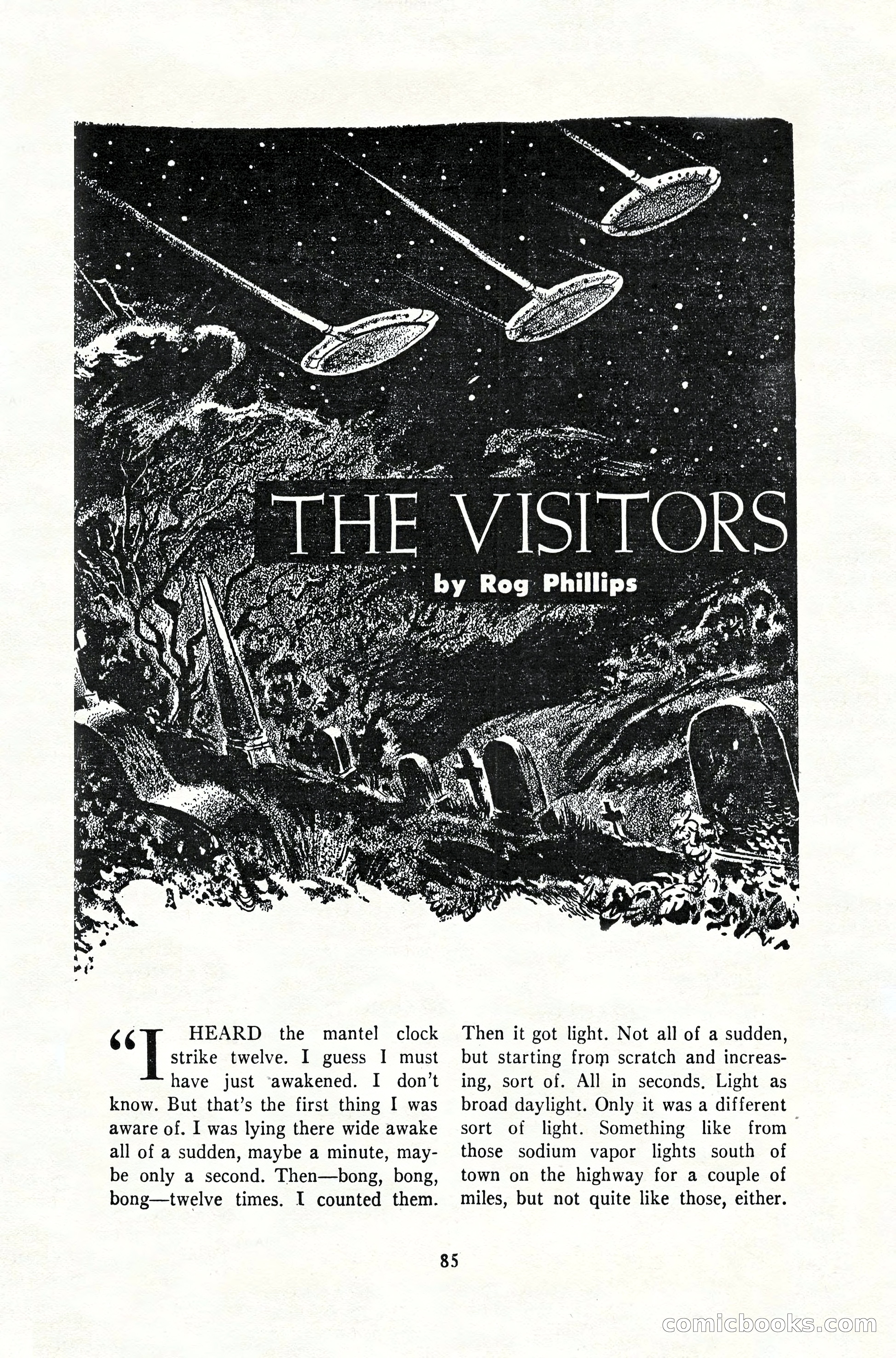 Amazing Stories, February 1952 — page 85 of 164
