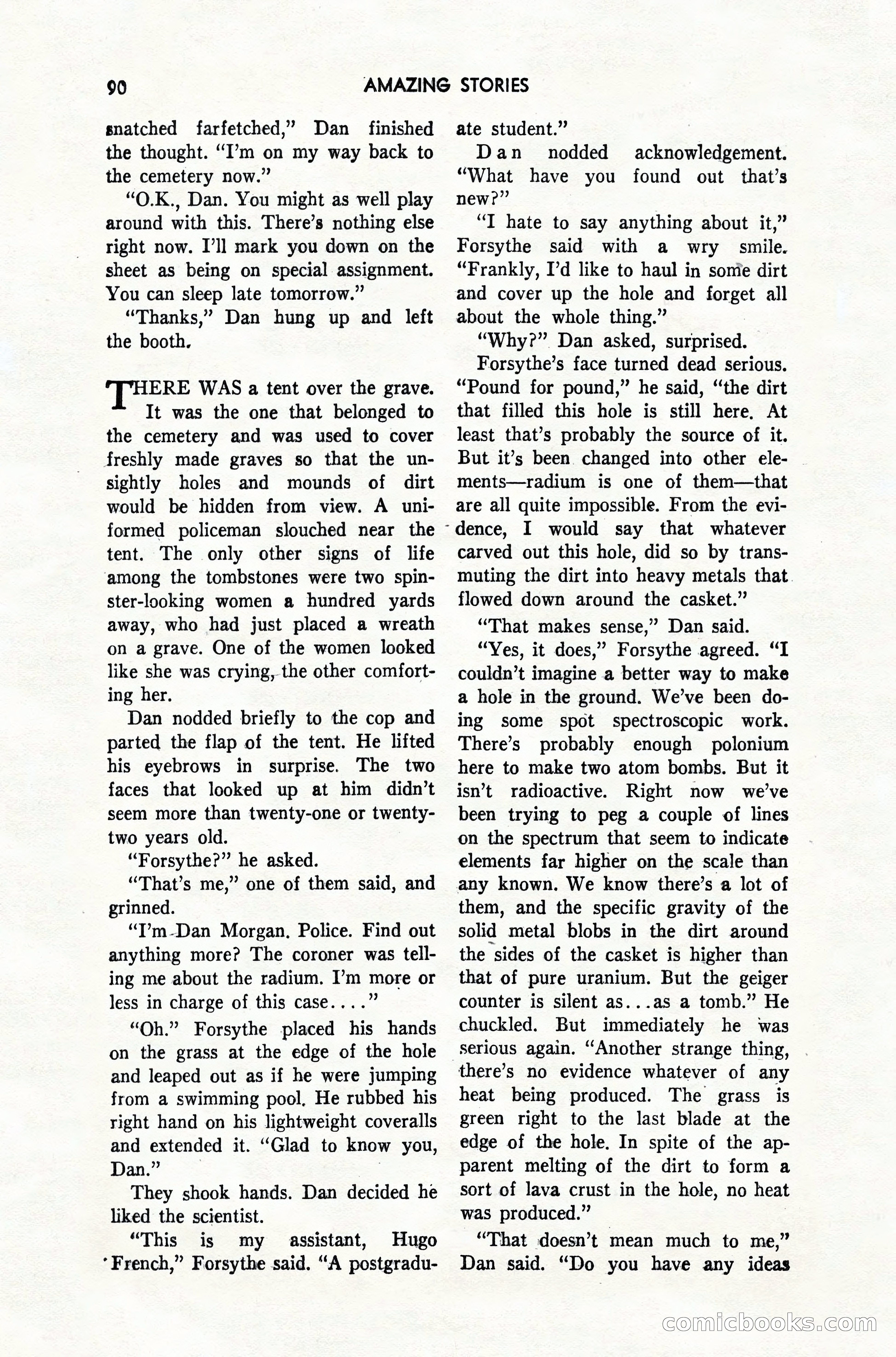 Amazing Stories, February 1952 — page 90 of 164
