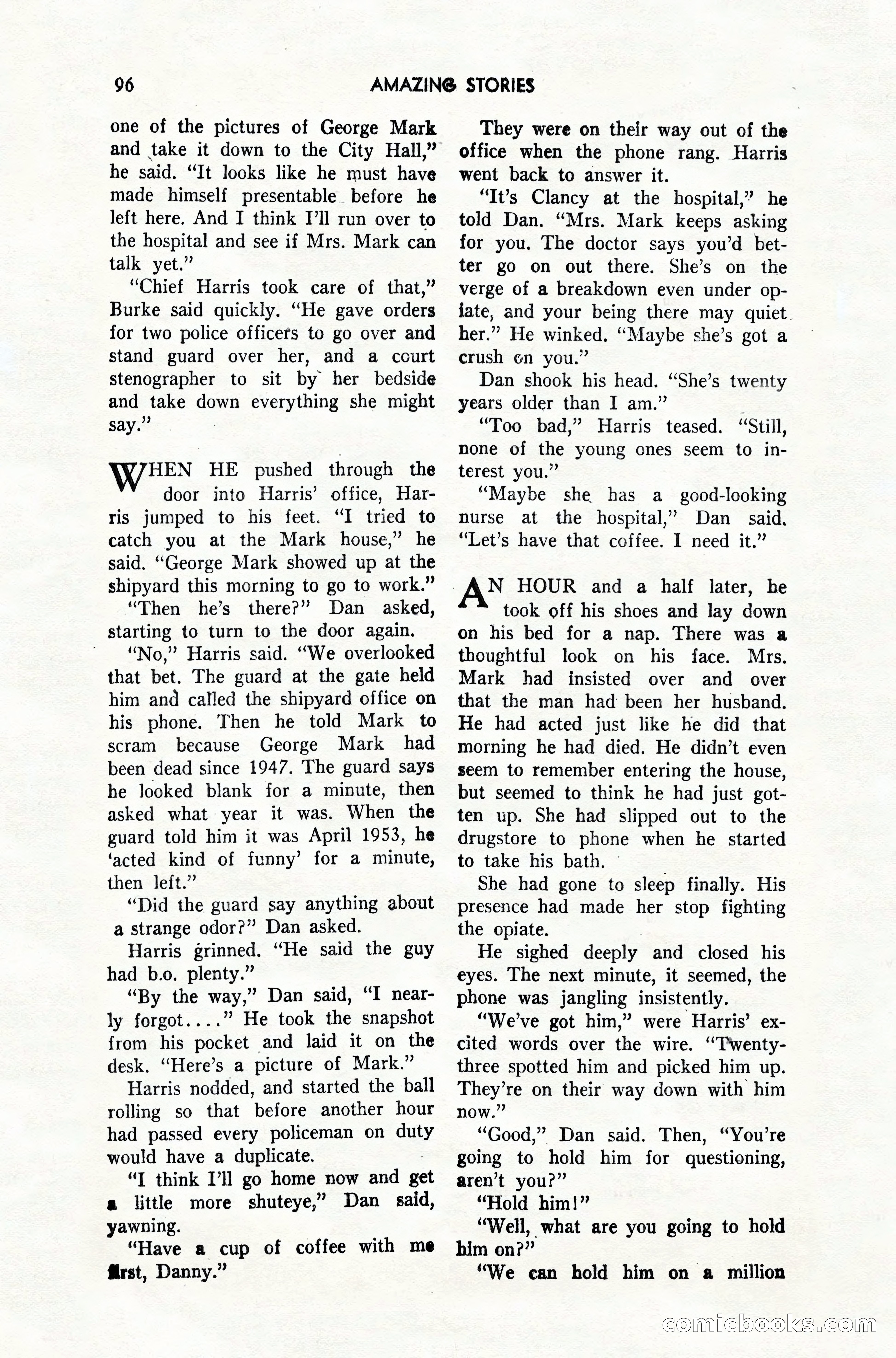 Amazing Stories, February 1952 — page 96 of 164