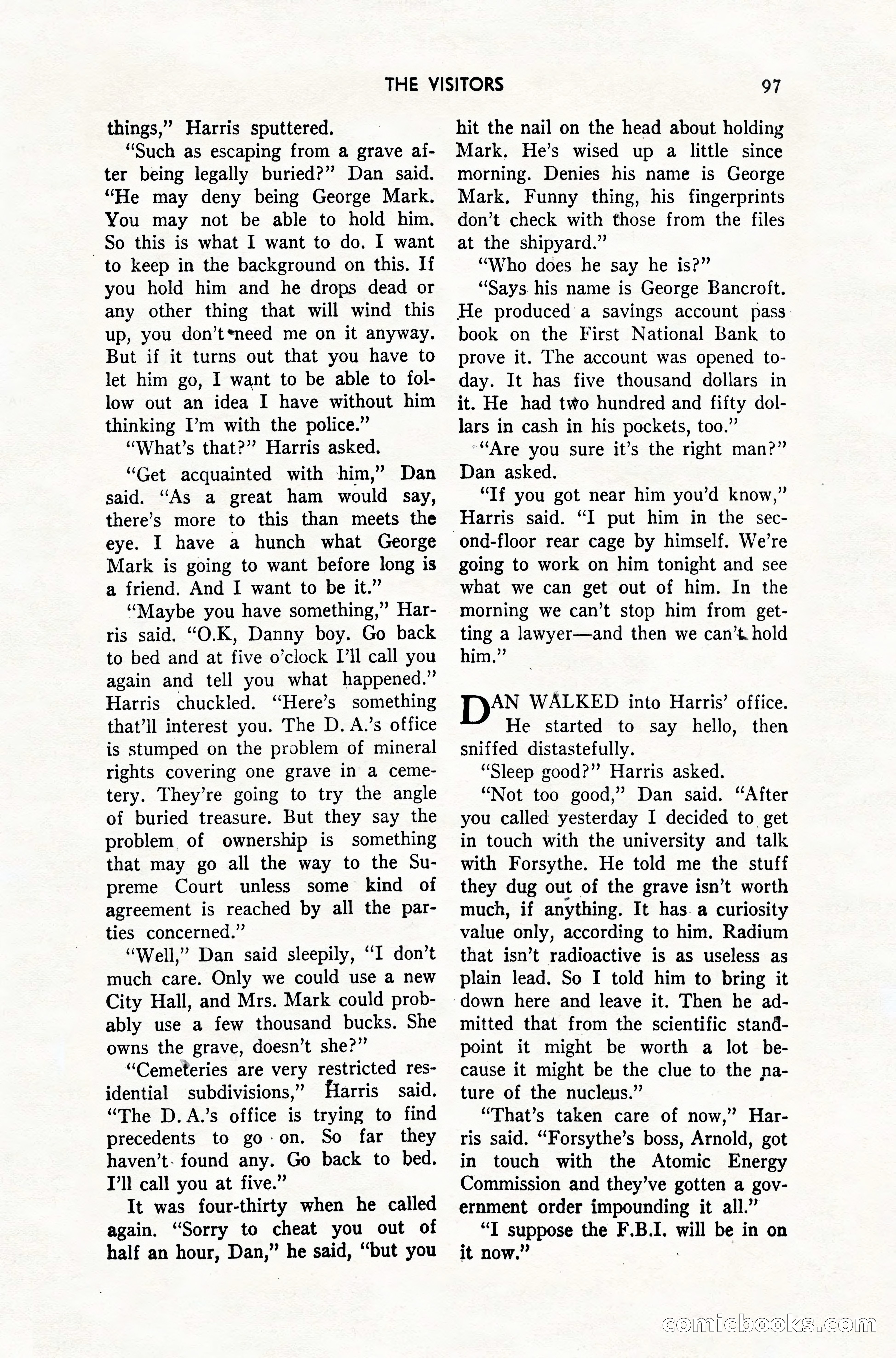 Amazing Stories, February 1952 — page 97 of 164