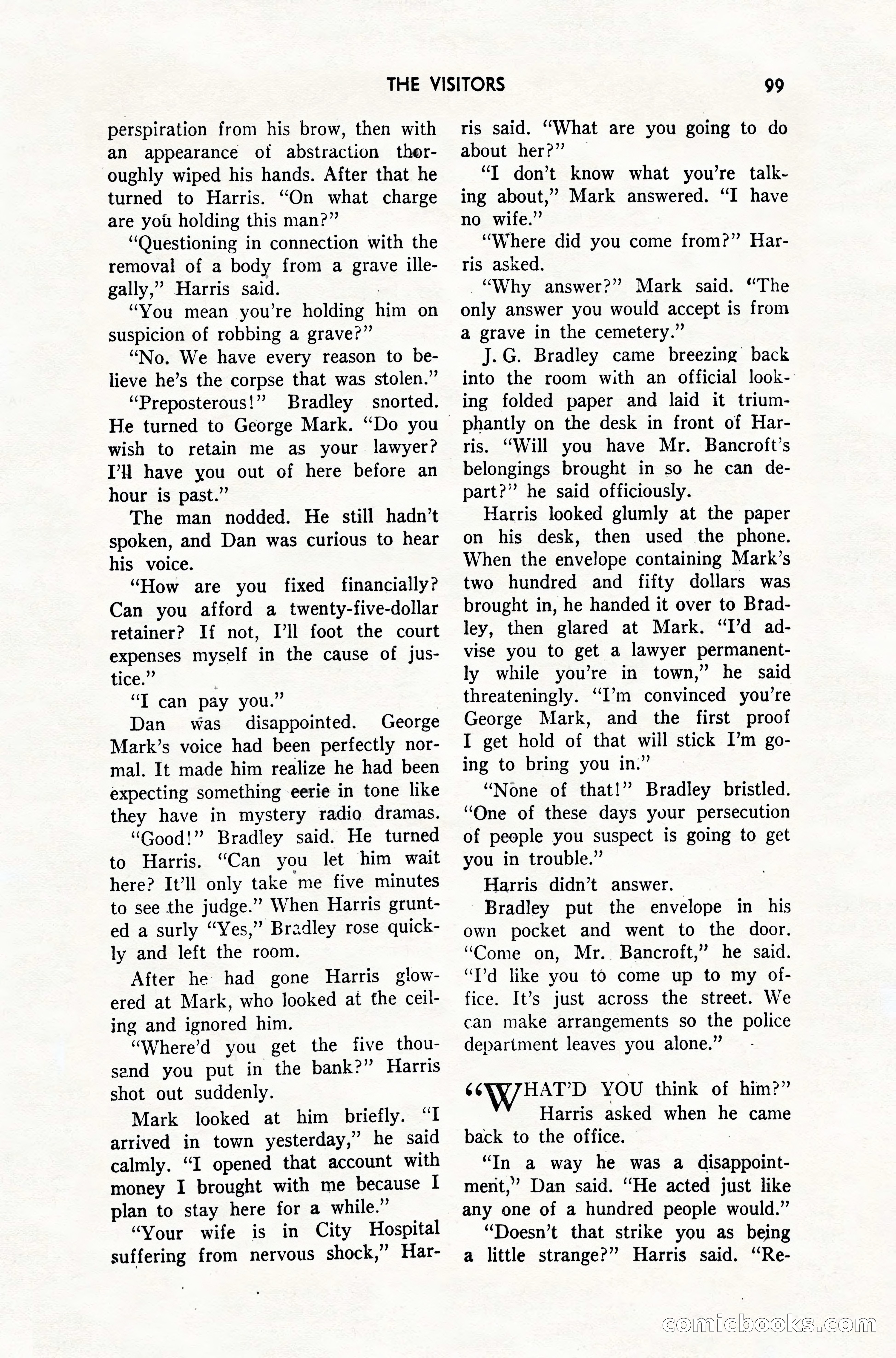 Amazing Stories, February 1952 — page 99 of 164