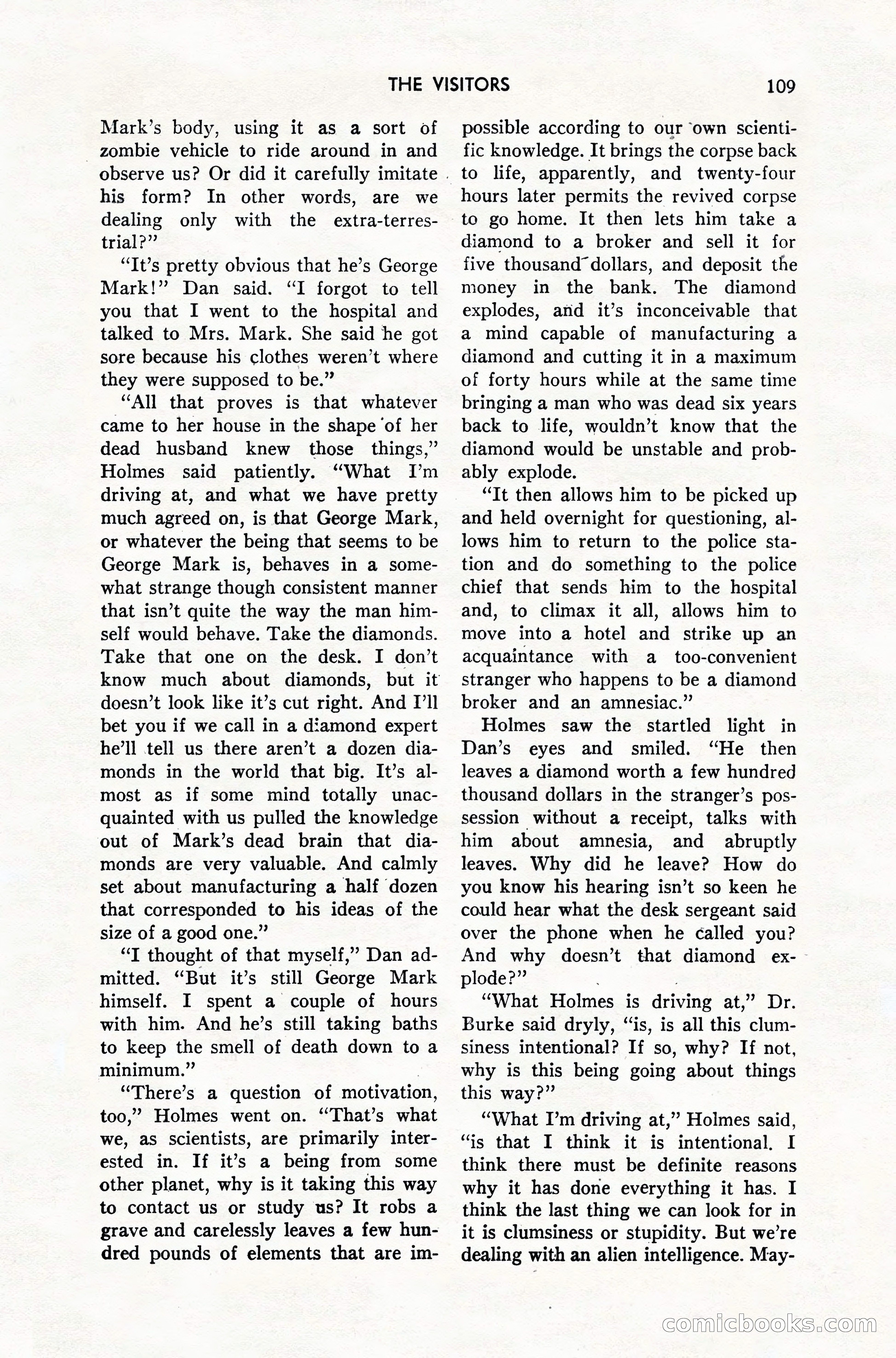 Amazing Stories, February 1952 — page 109 of 164