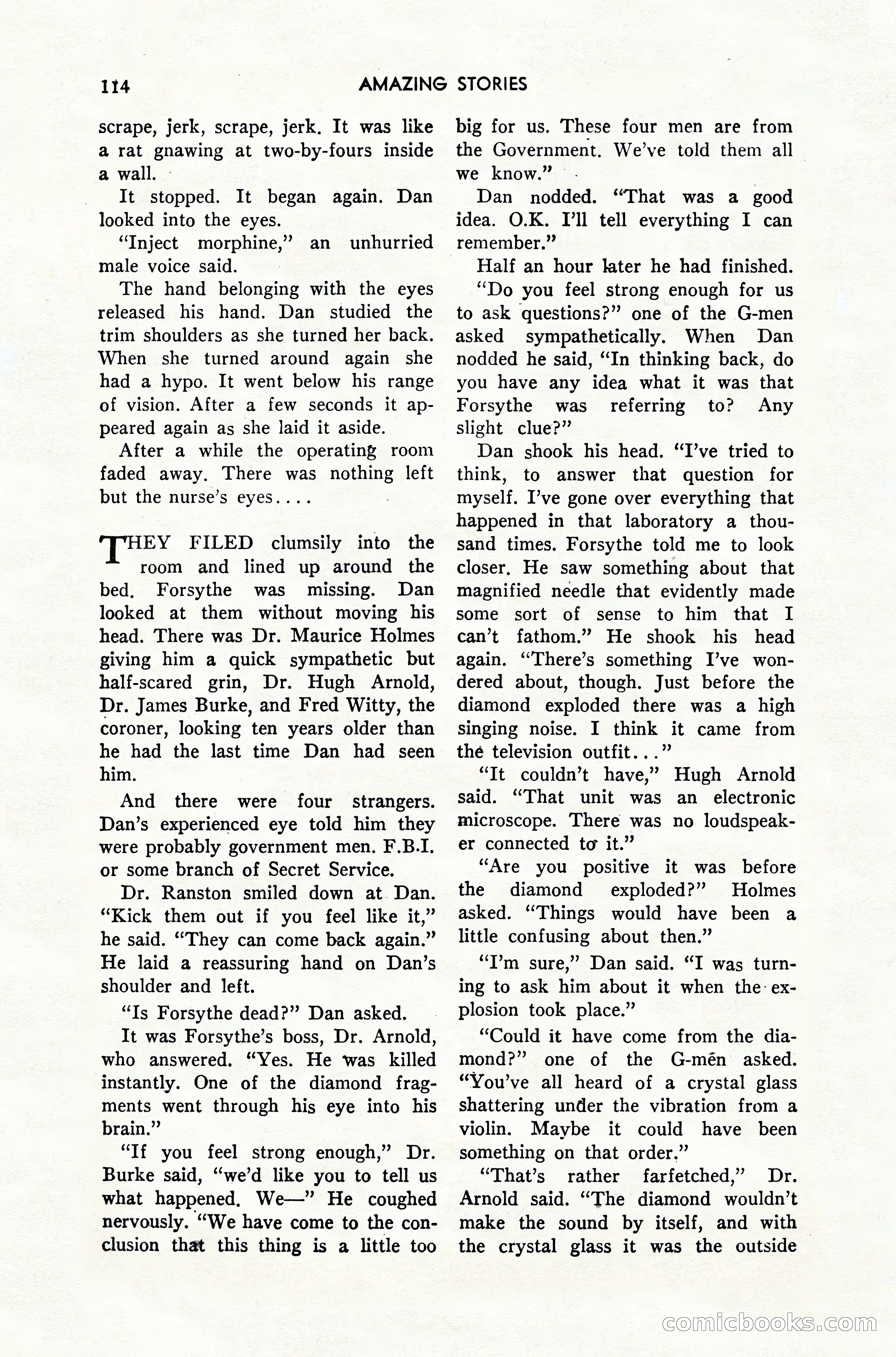 Amazing Stories, February 1952 — page 114 of 164