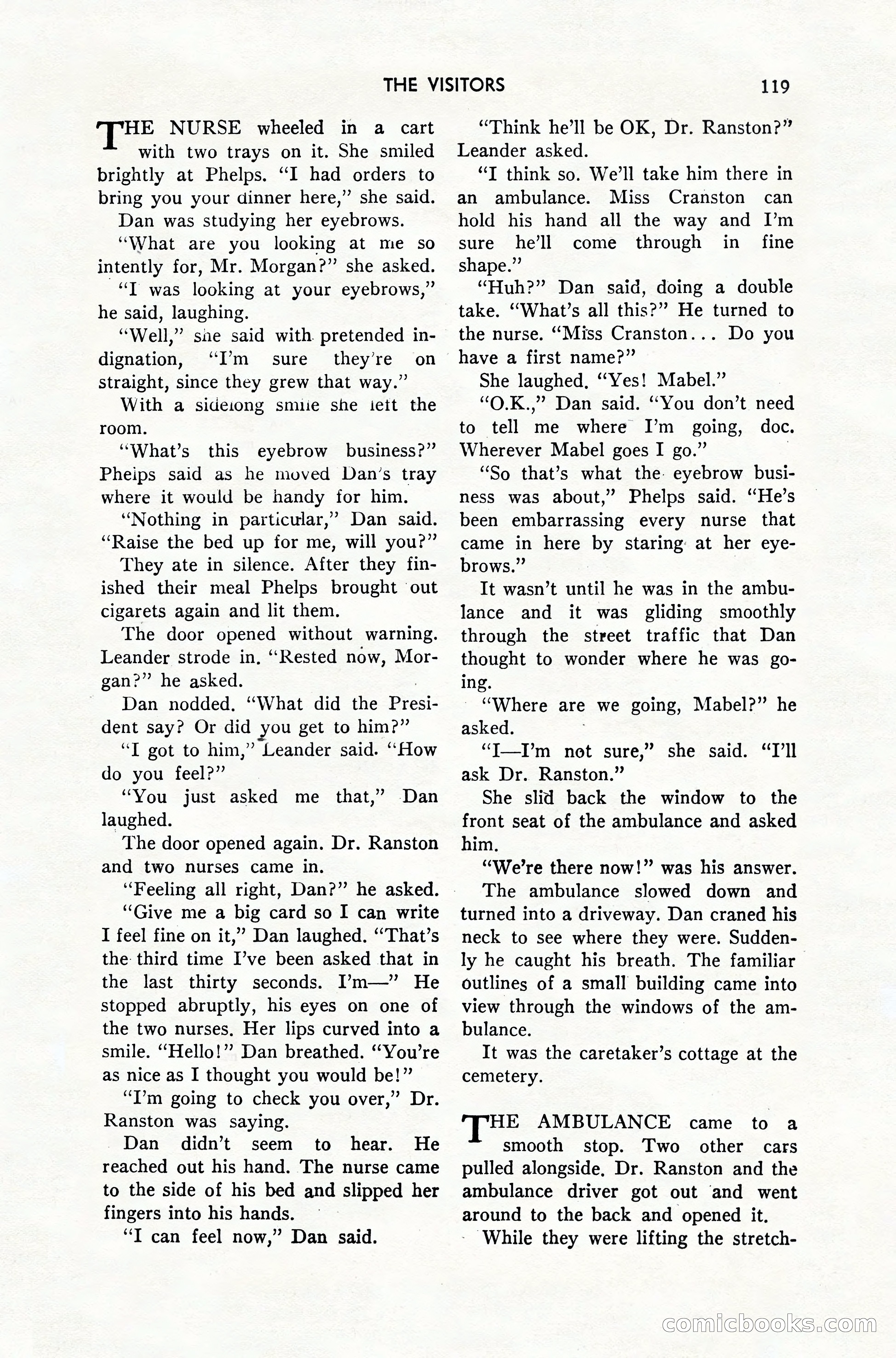 Amazing Stories, February 1952 — page 119 of 164
