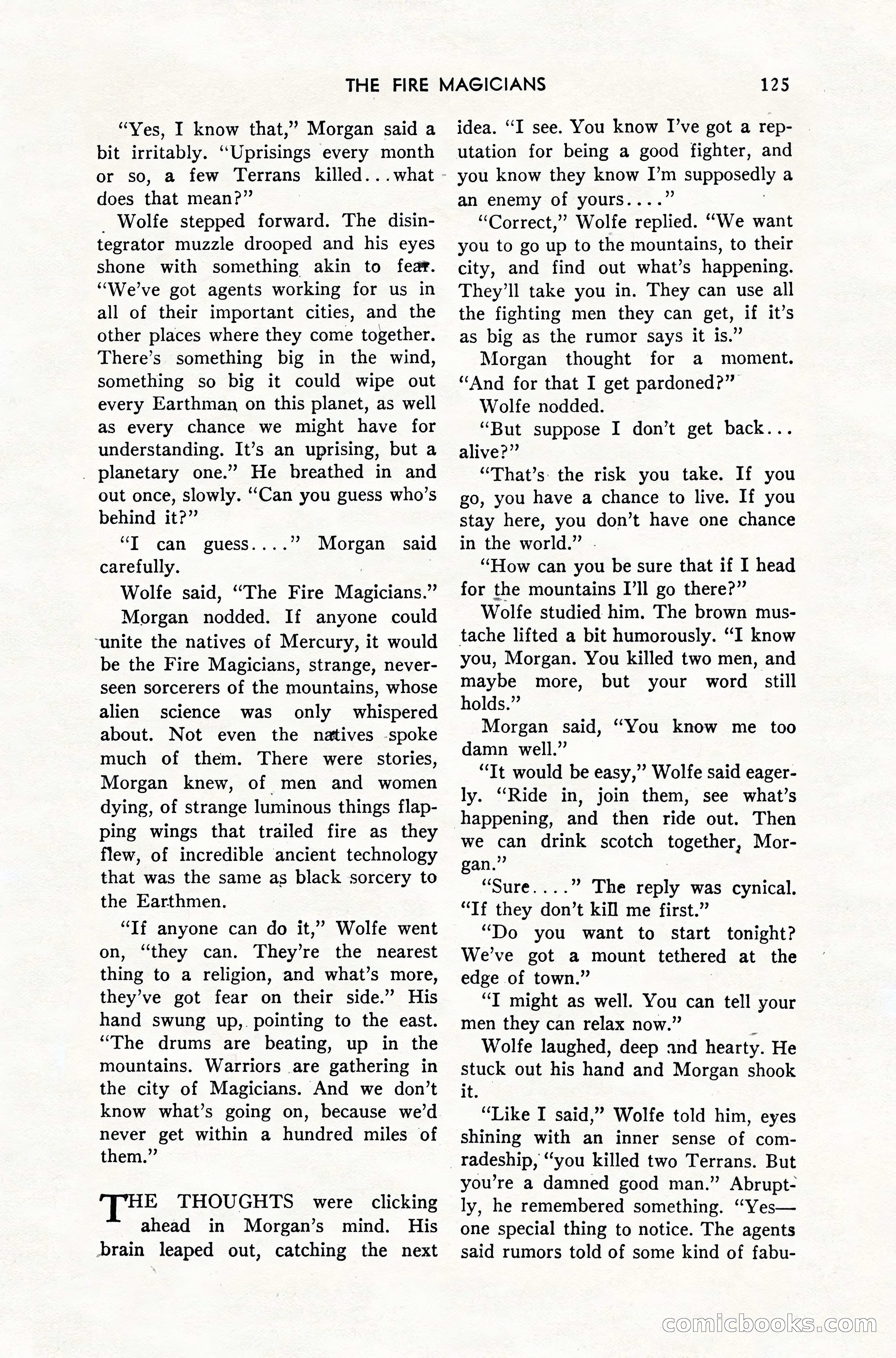 Amazing Stories, February 1952 — page 125 of 164