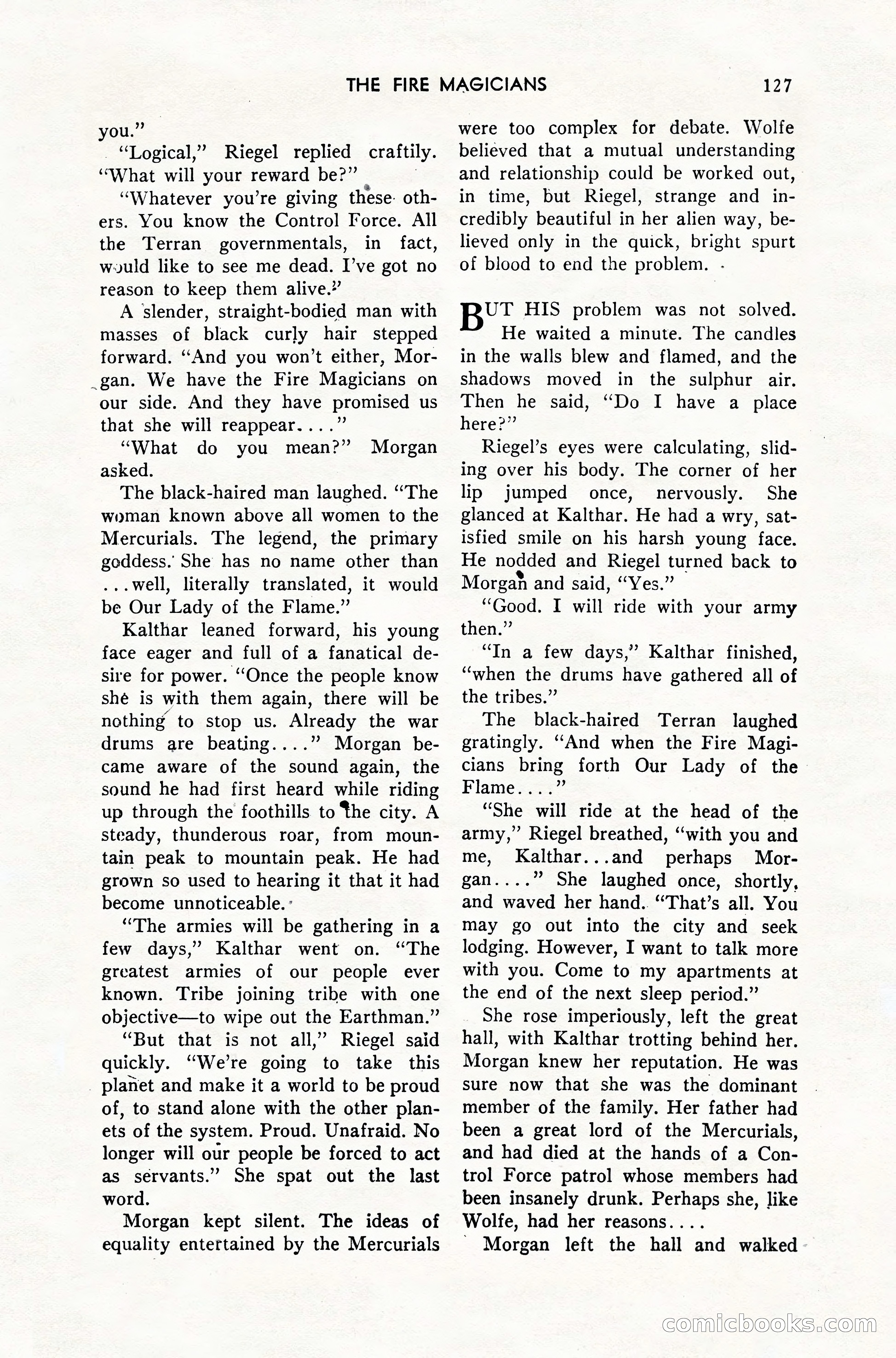 Amazing Stories, February 1952 — page 127 of 164