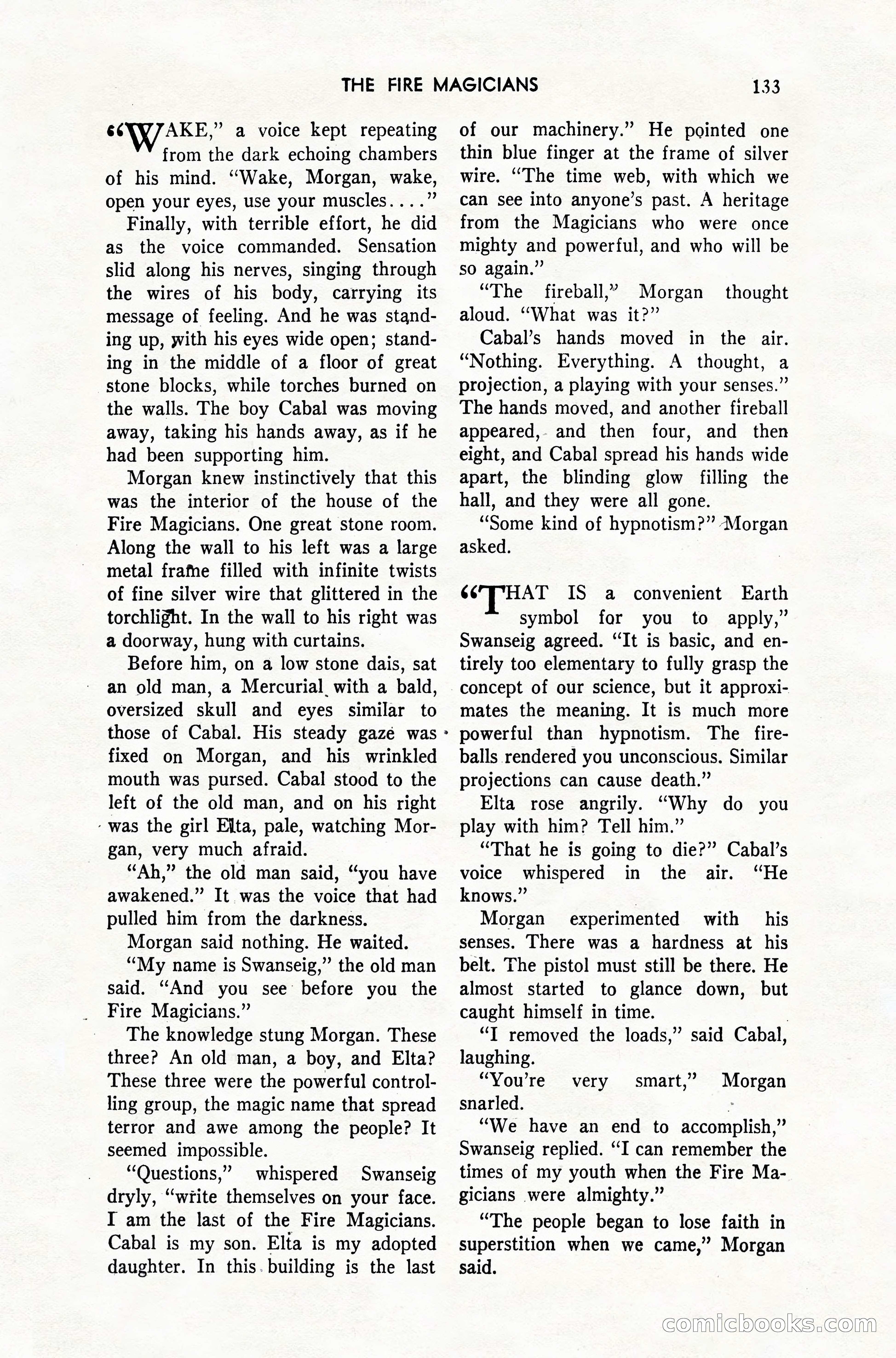 Amazing Stories, February 1952 — page 133 of 164