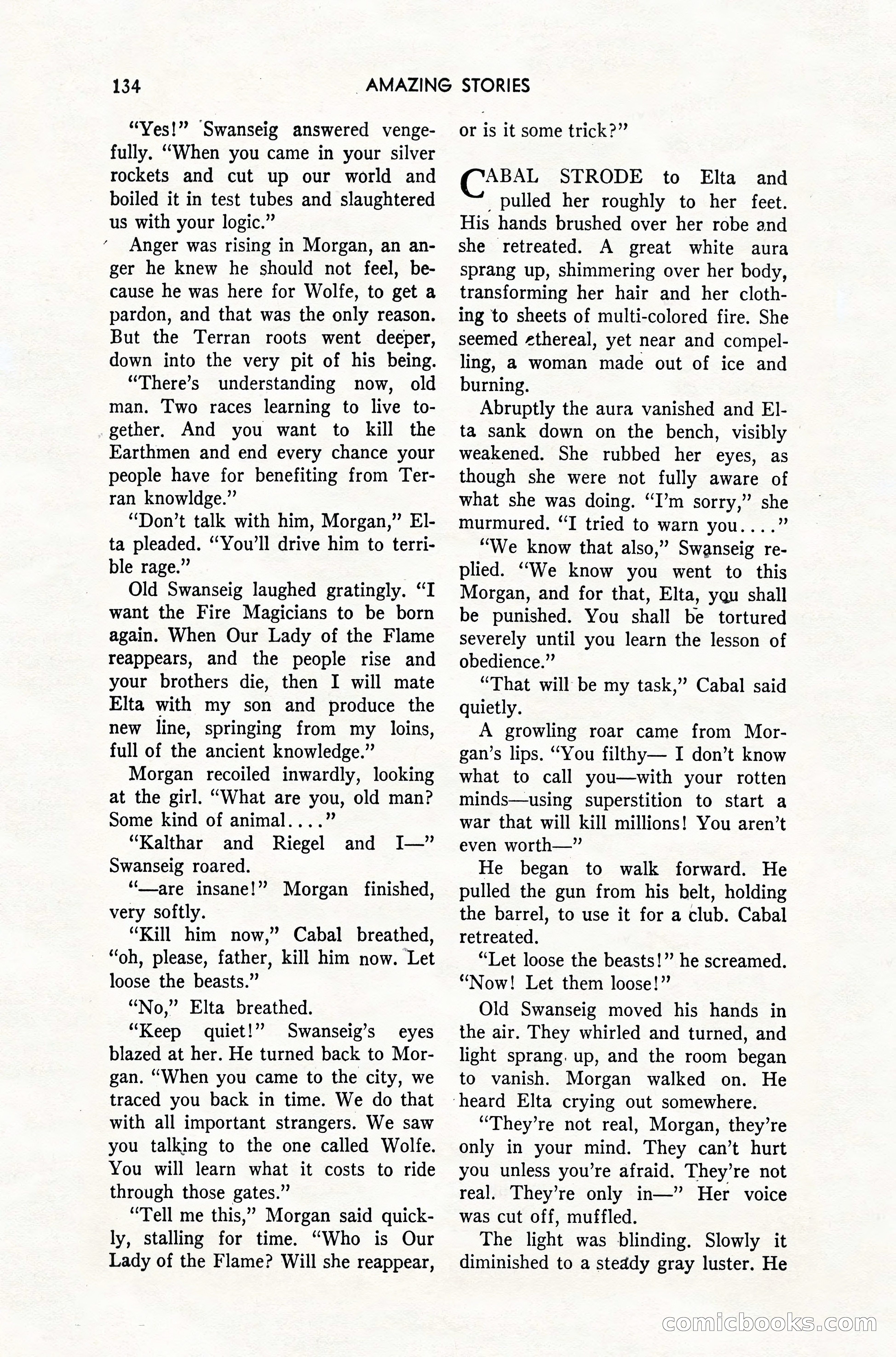 Amazing Stories, February 1952 — page 134 of 164
