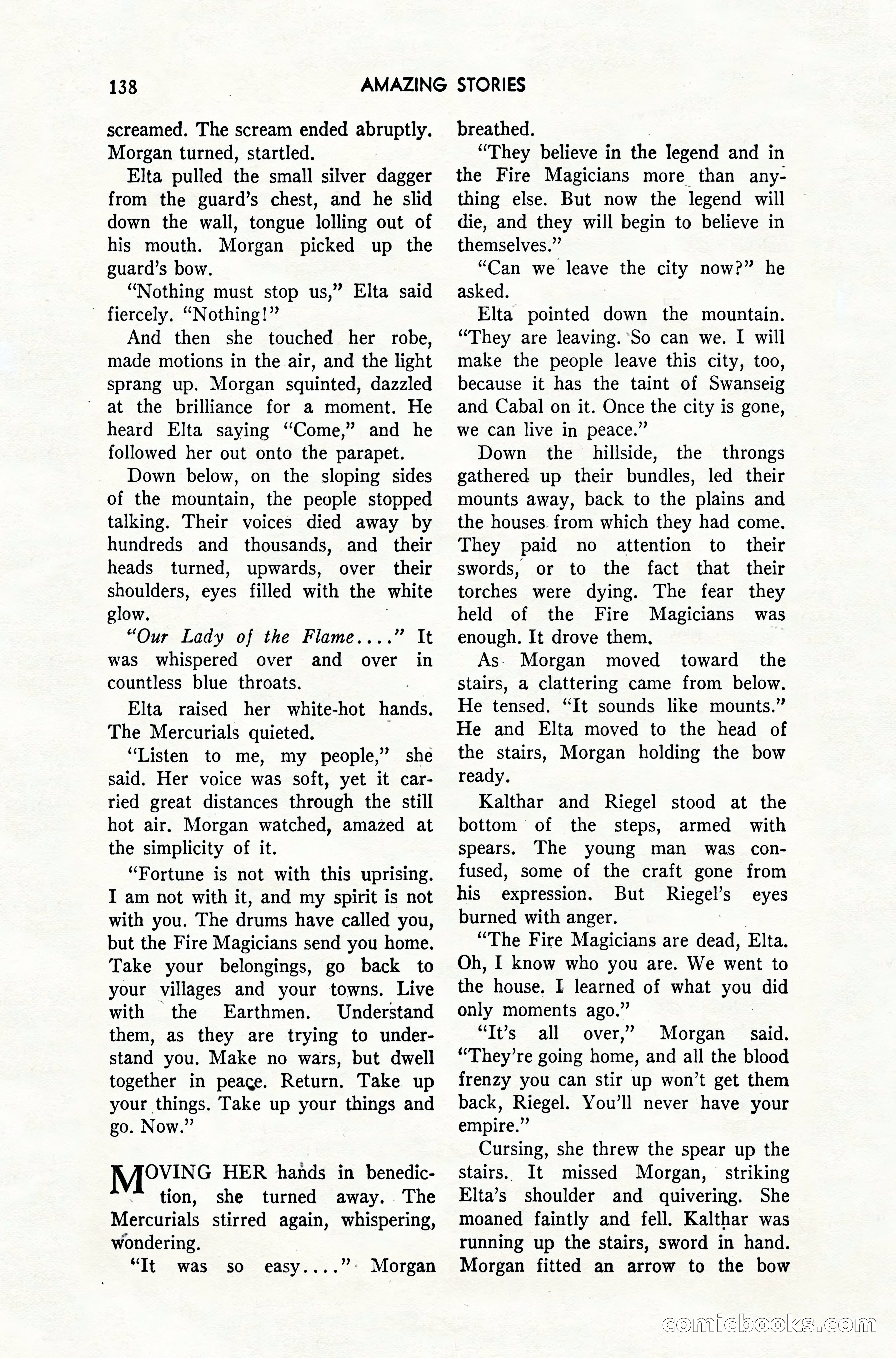 Amazing Stories, February 1952 — page 138 of 164