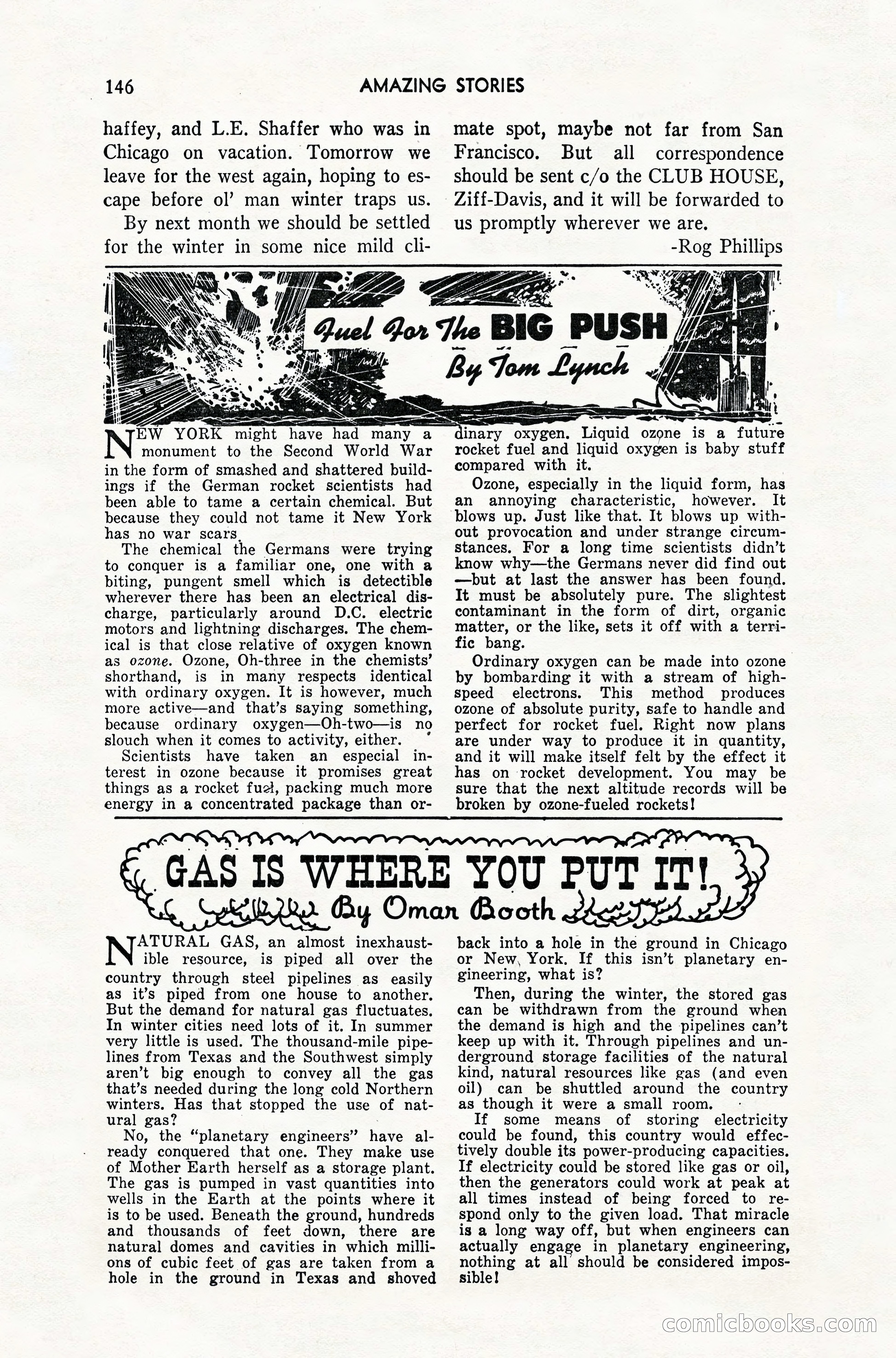 Amazing Stories, February 1952 — page 146 of 164