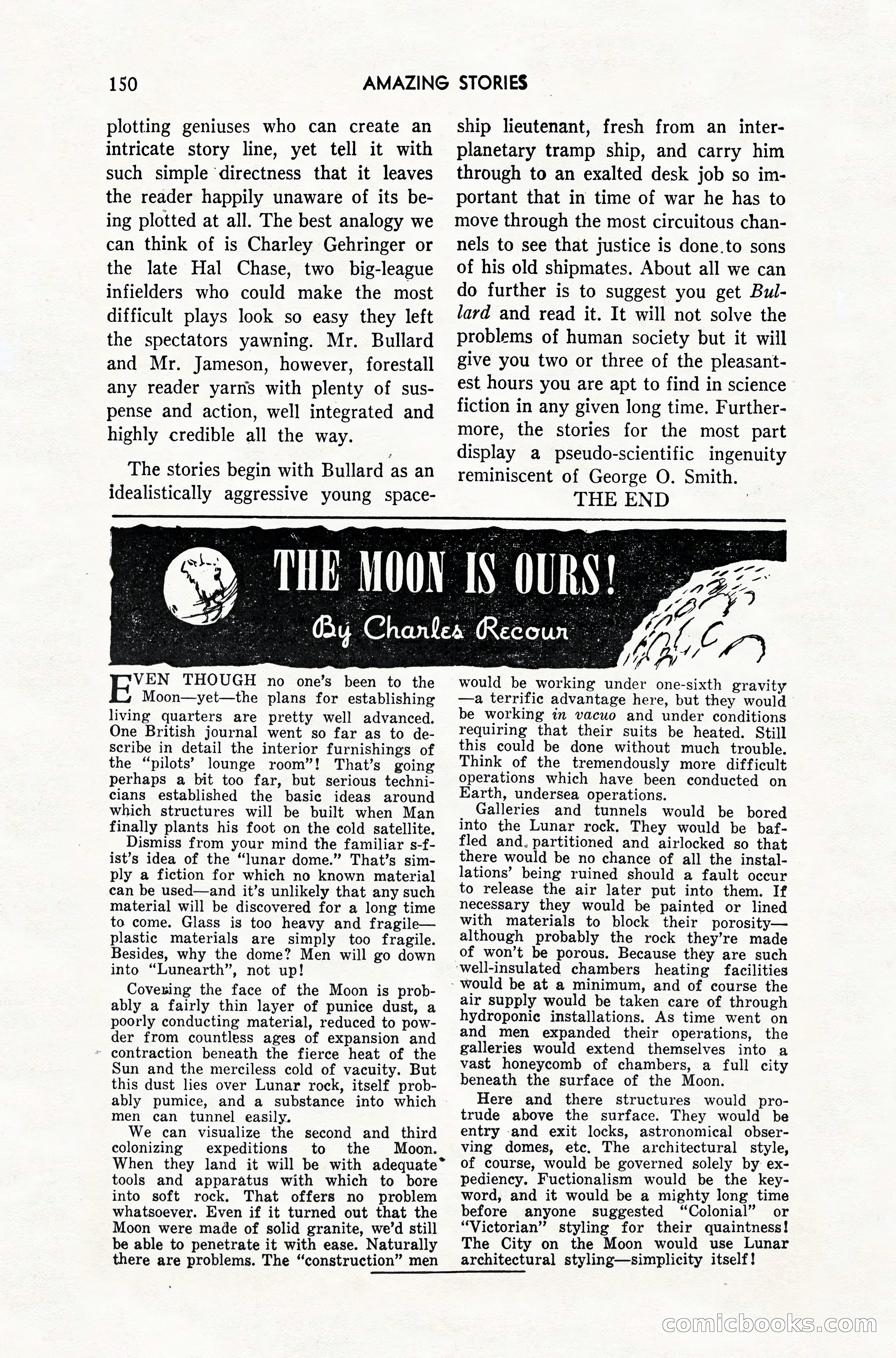 Amazing Stories, February 1952 — page 150 of 164