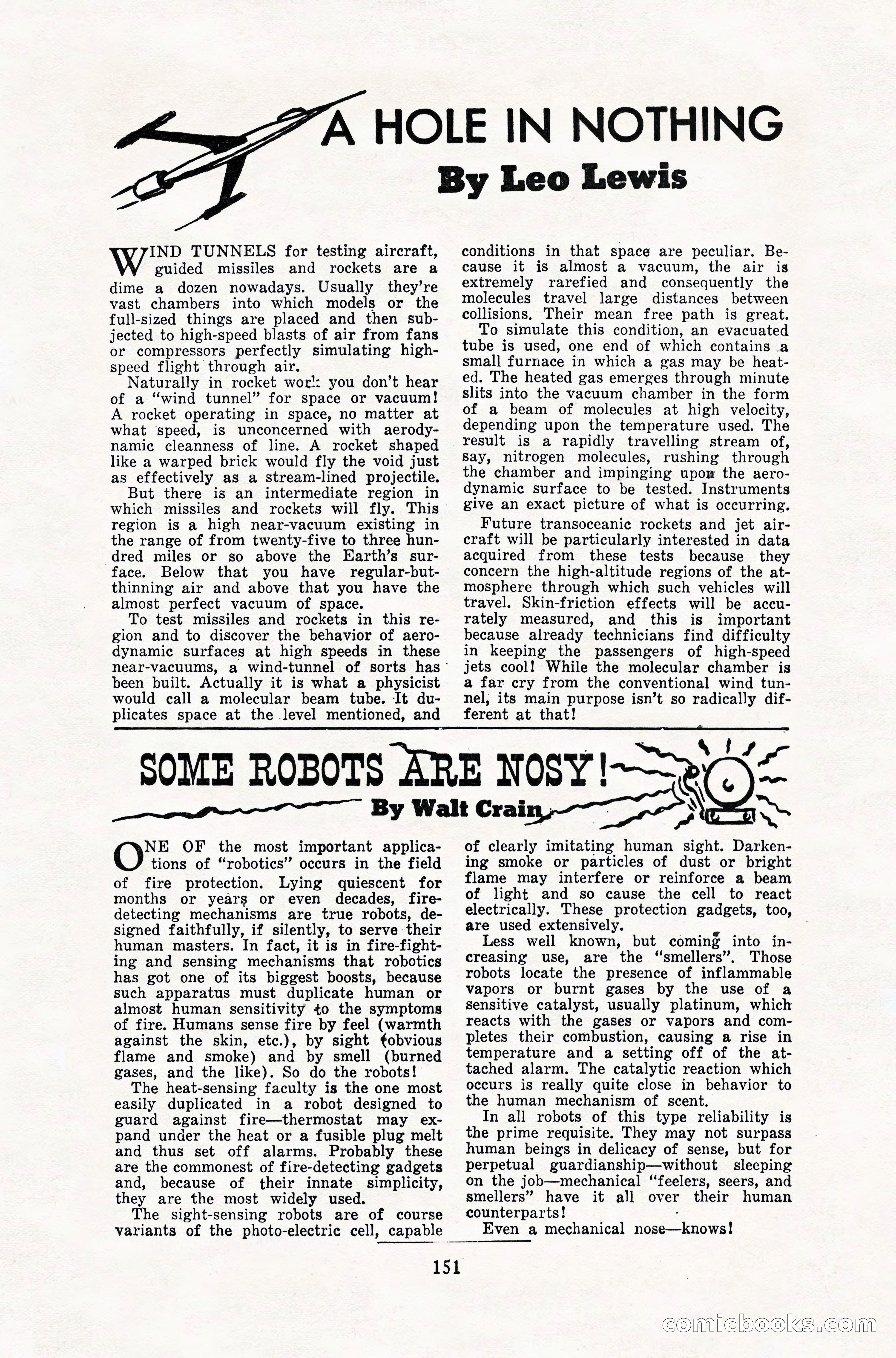Amazing Stories, February 1952 — page 151 of 164