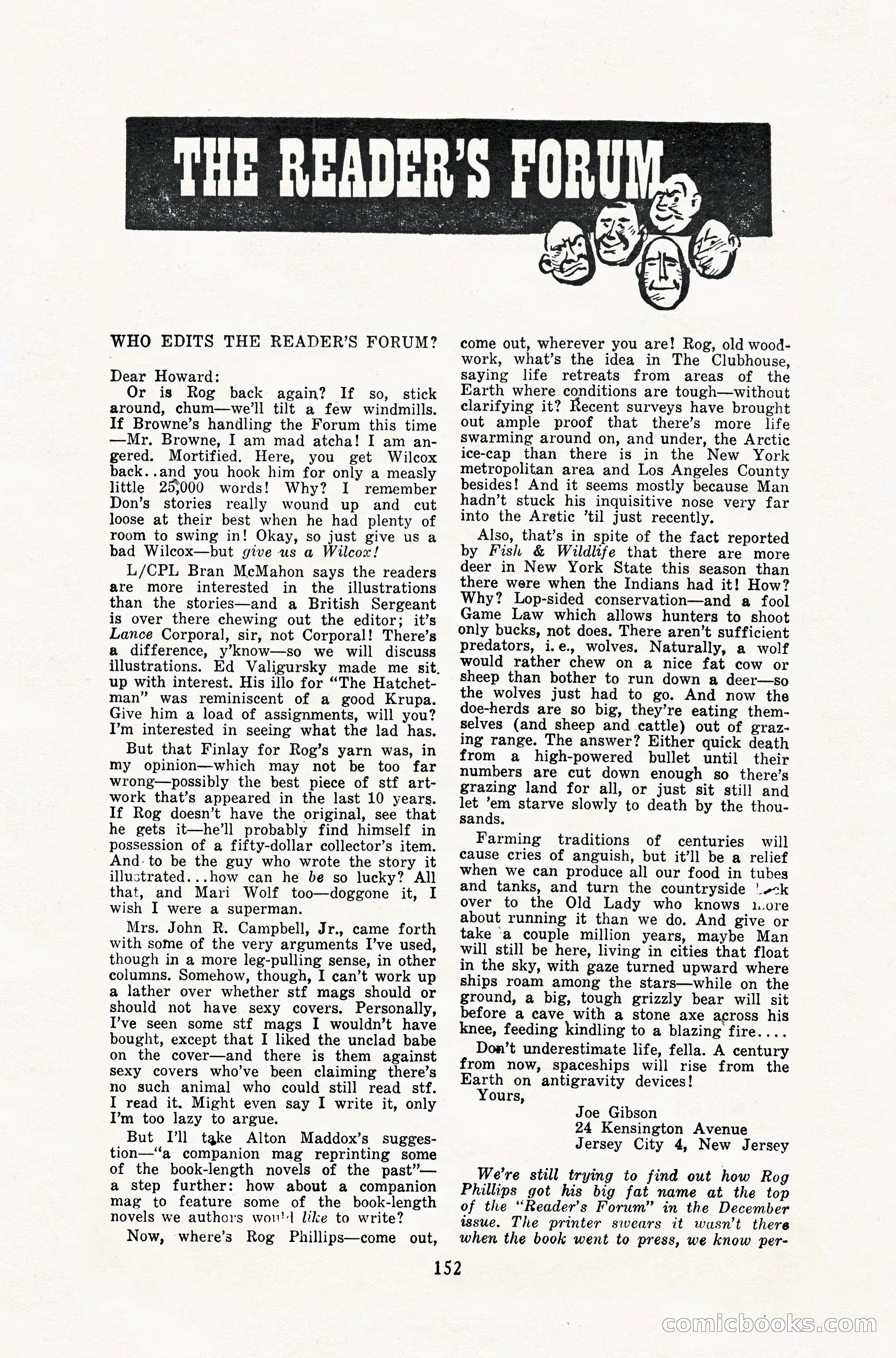 Amazing Stories, February 1952 — page 152 of 164