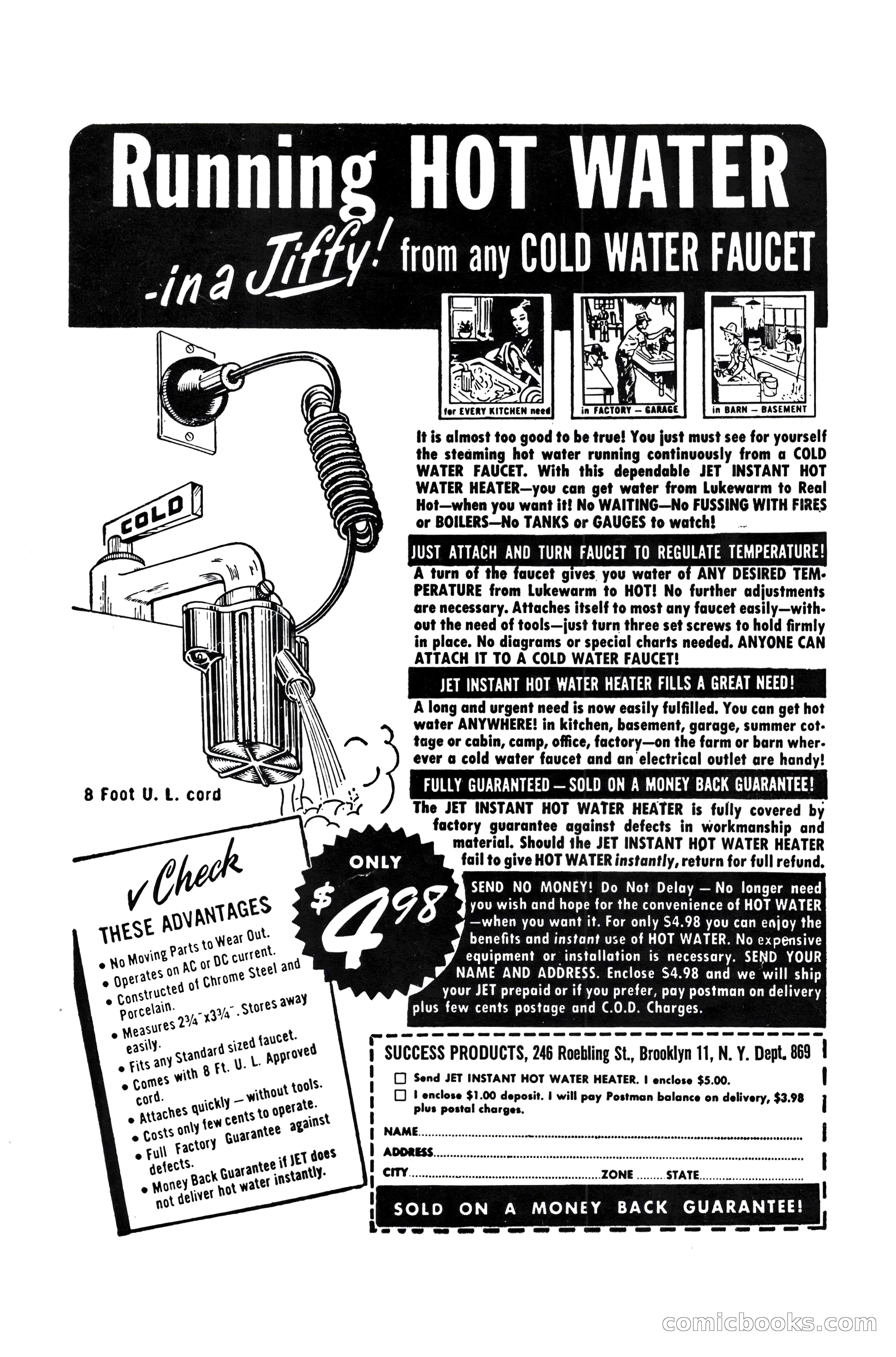 Amazing Stories, February 1952 — page 163 of 164