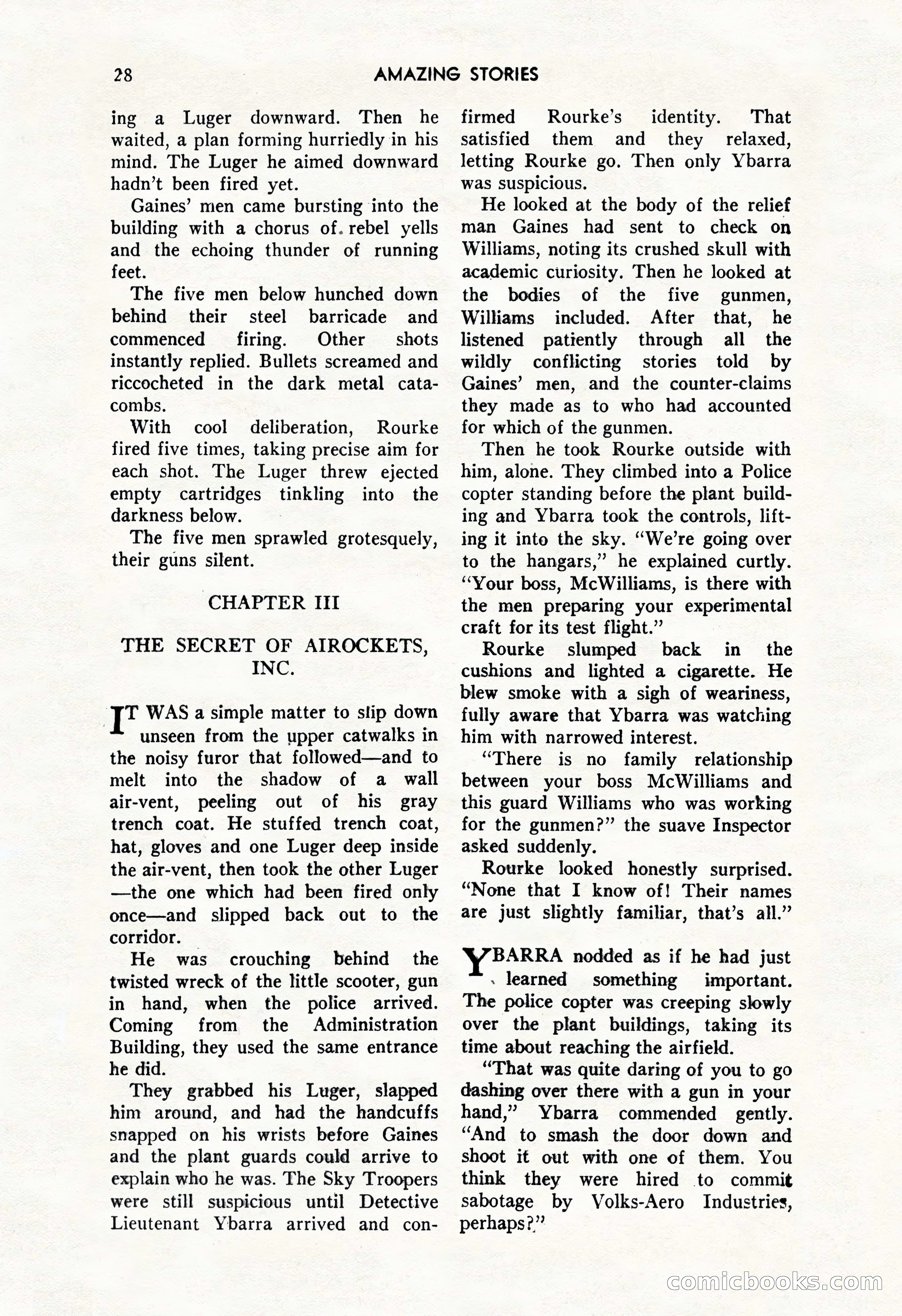 Amazing Stories, October 1952 — page 28 of 164