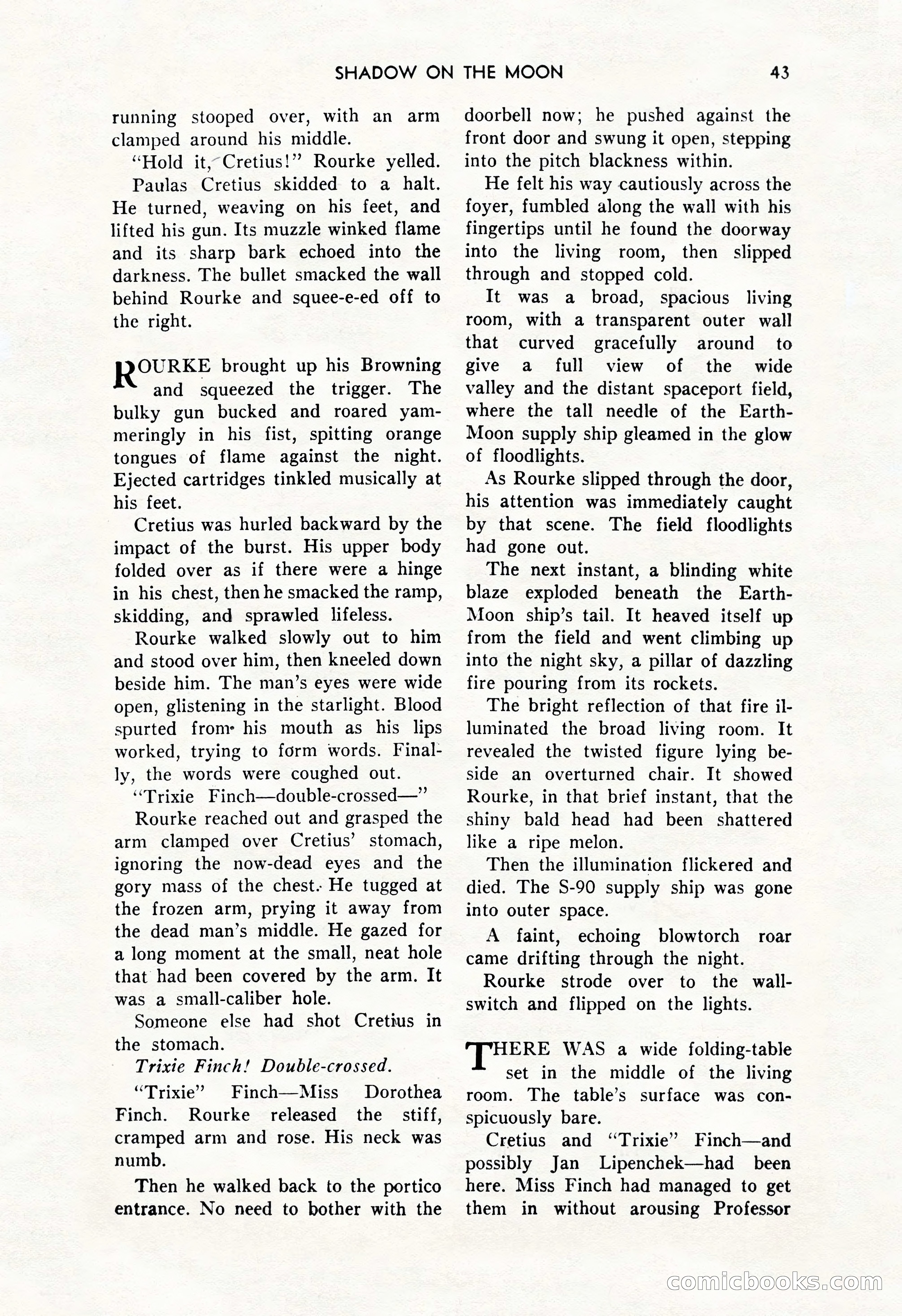 Amazing Stories, October 1952 — page 43 of 164