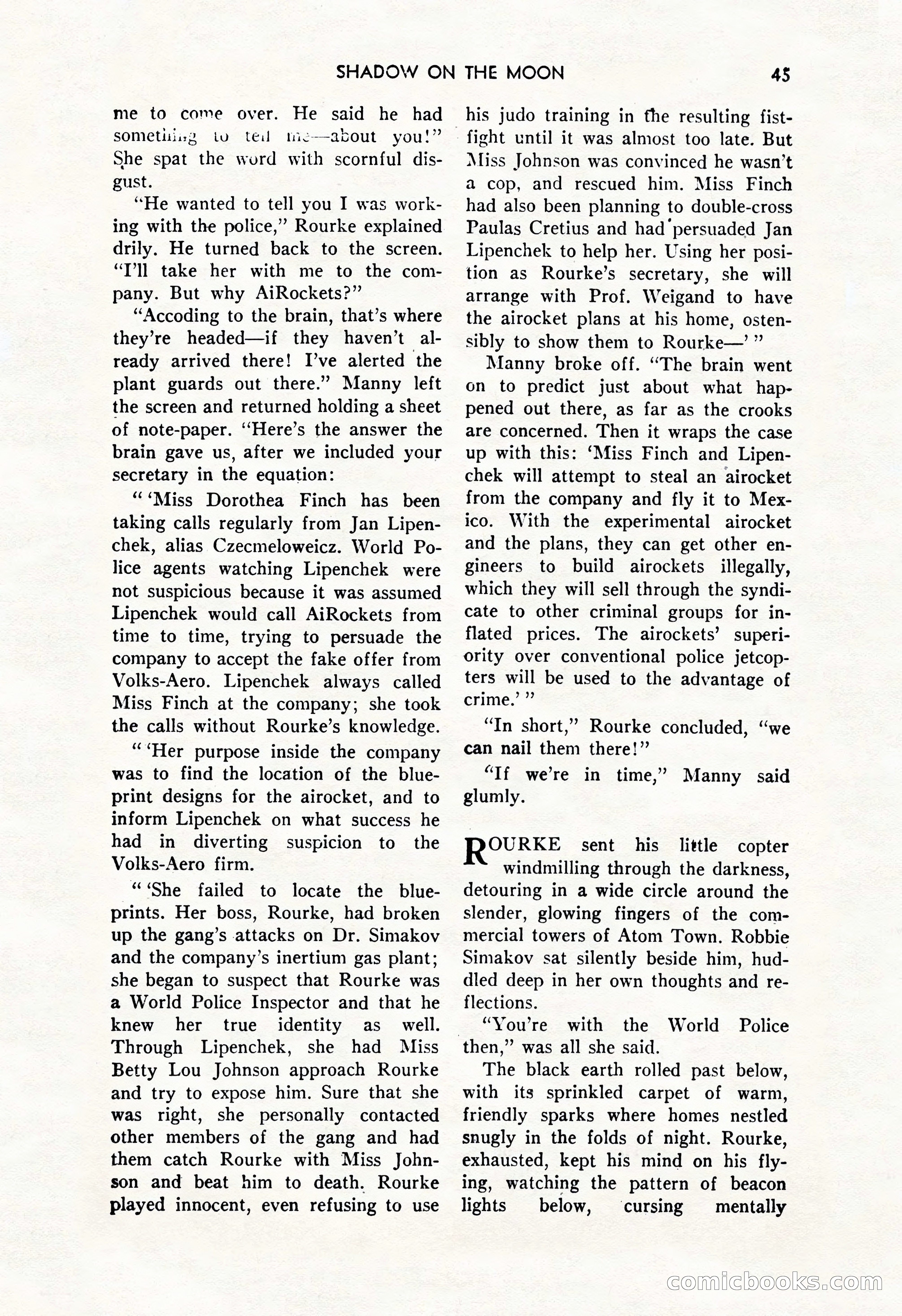 Amazing Stories, October 1952 — page 45 of 164