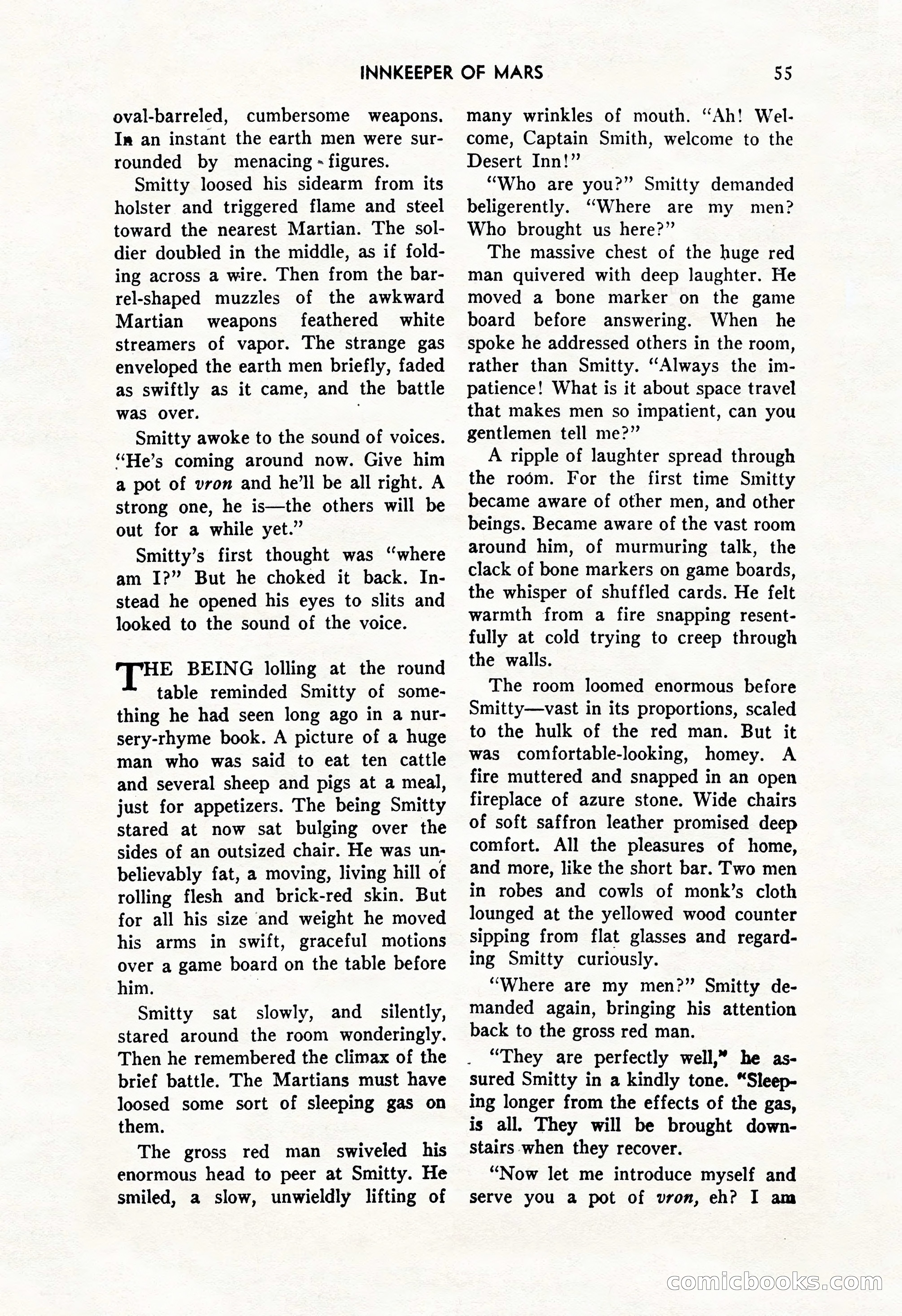 Amazing Stories, October 1952 — page 55 of 164