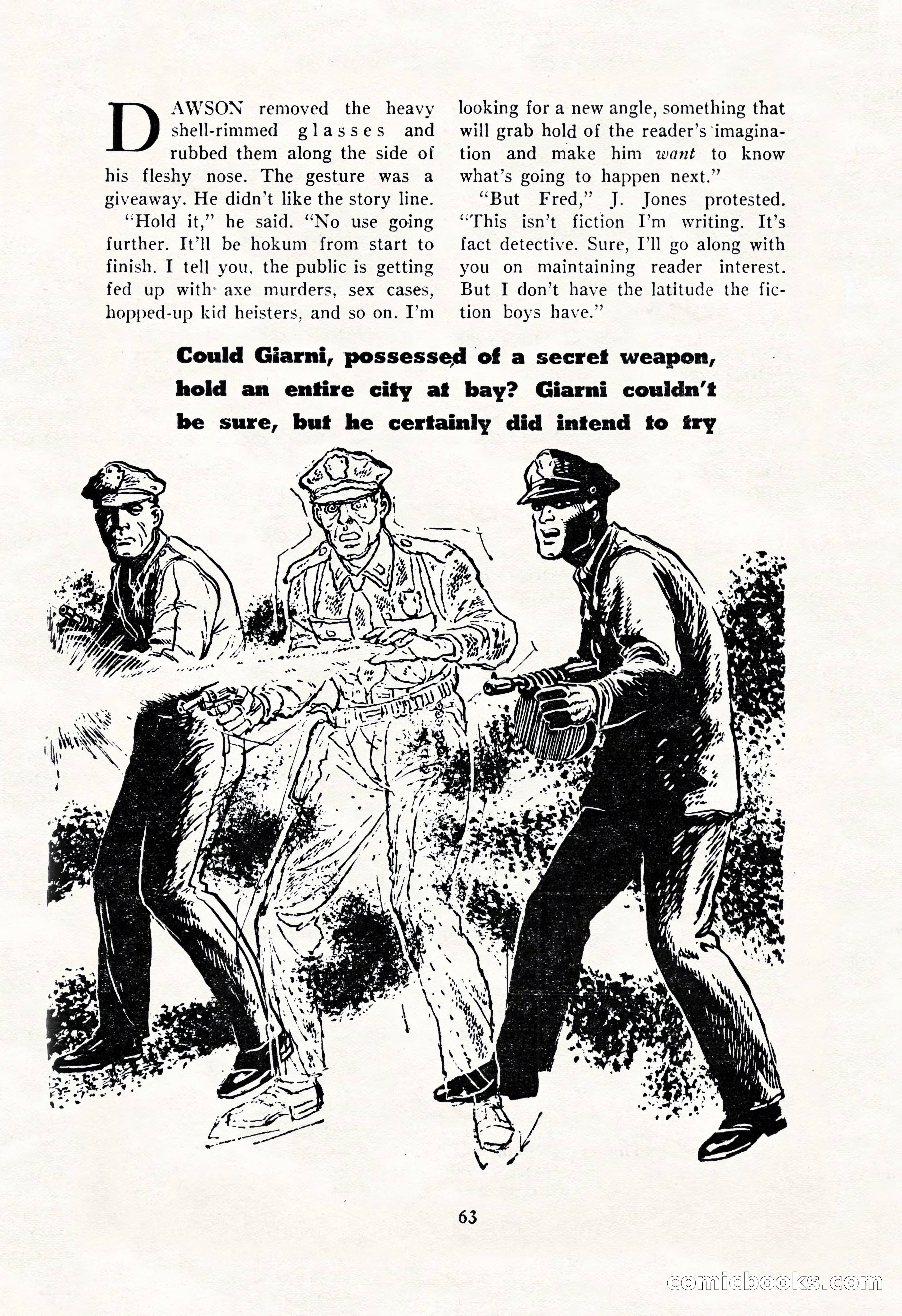 Amazing Stories, October 1952 — page 63 of 164