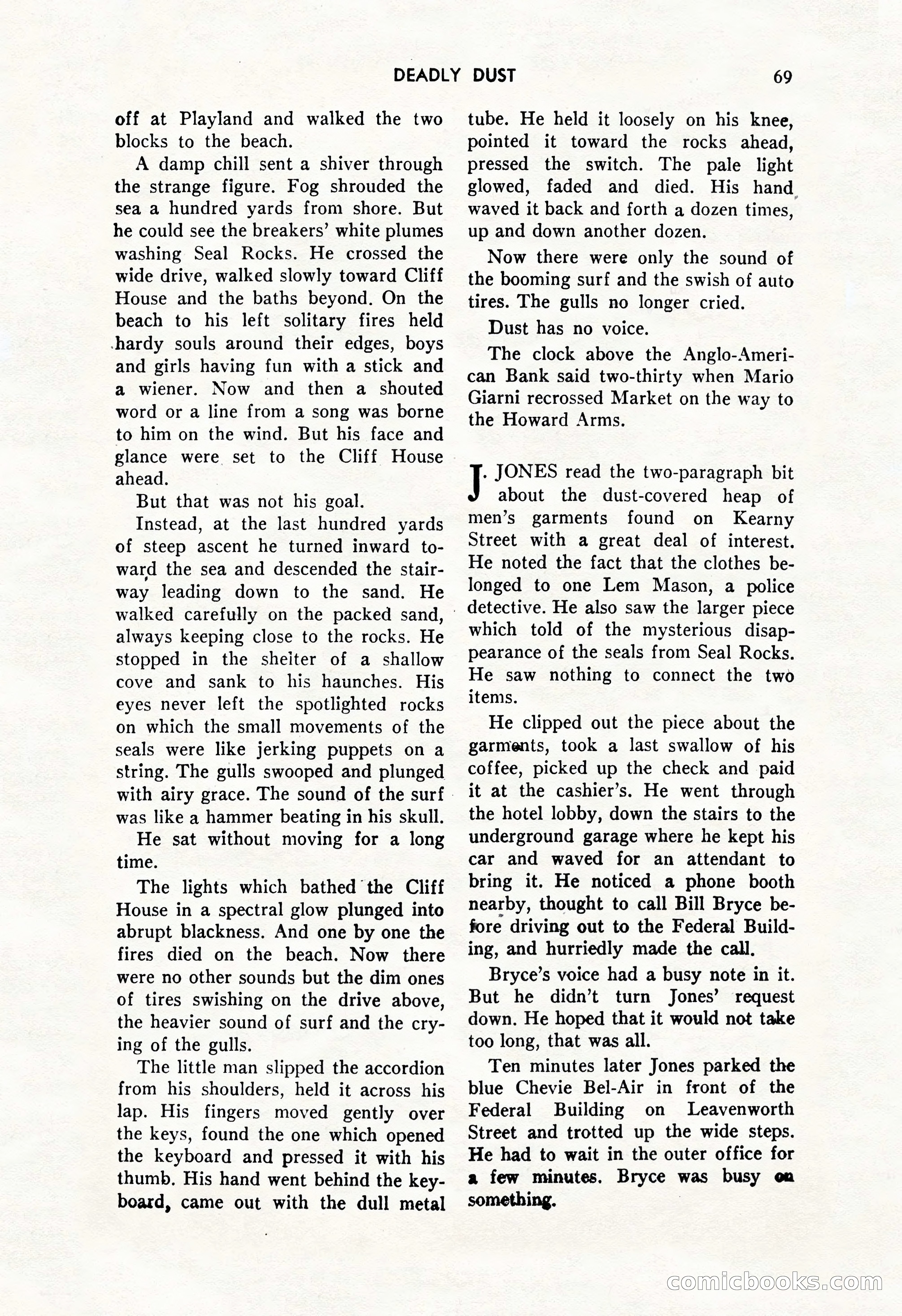 Amazing Stories, October 1952 — page 69 of 164