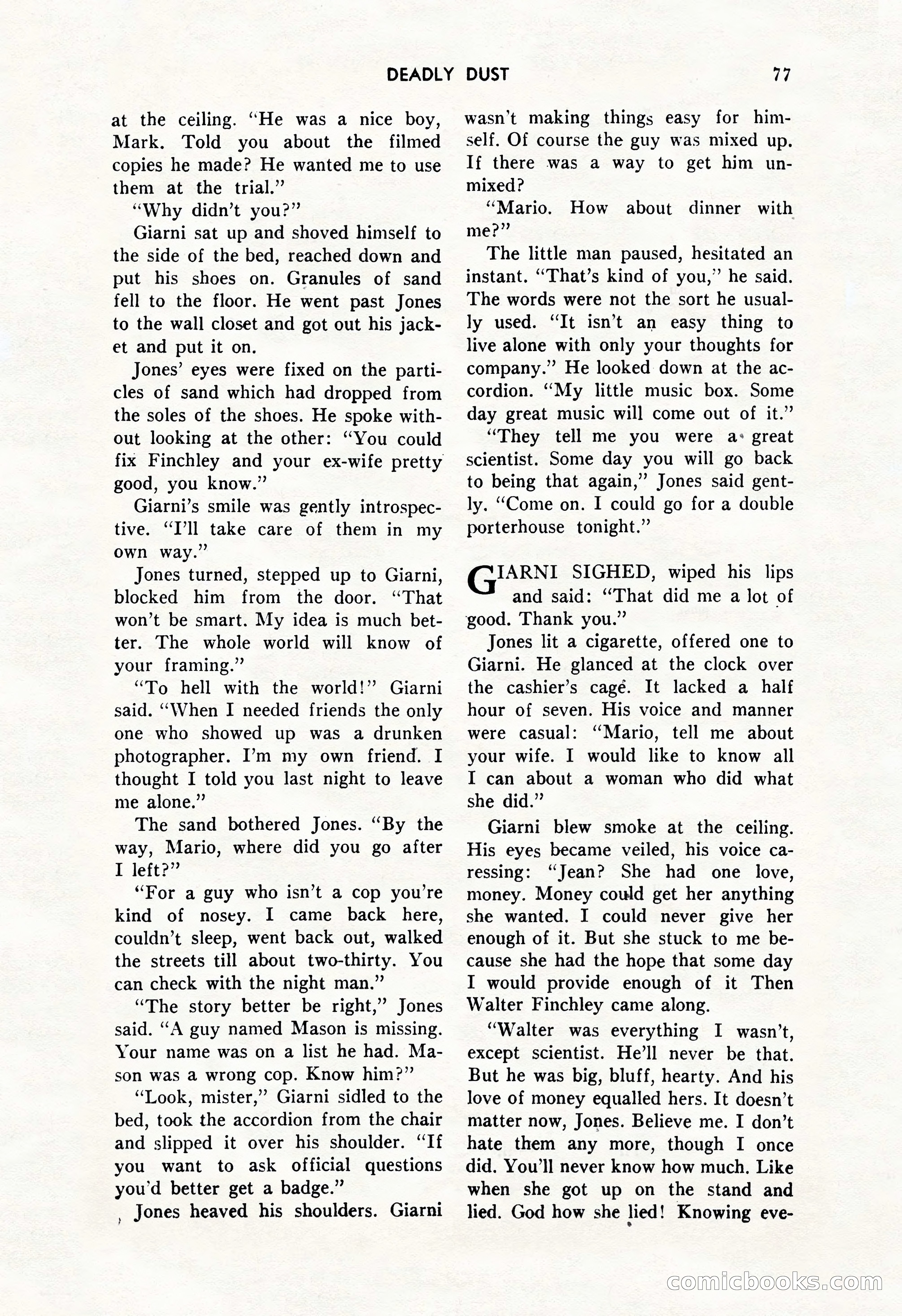 Amazing Stories, October 1952 — page 77 of 164
