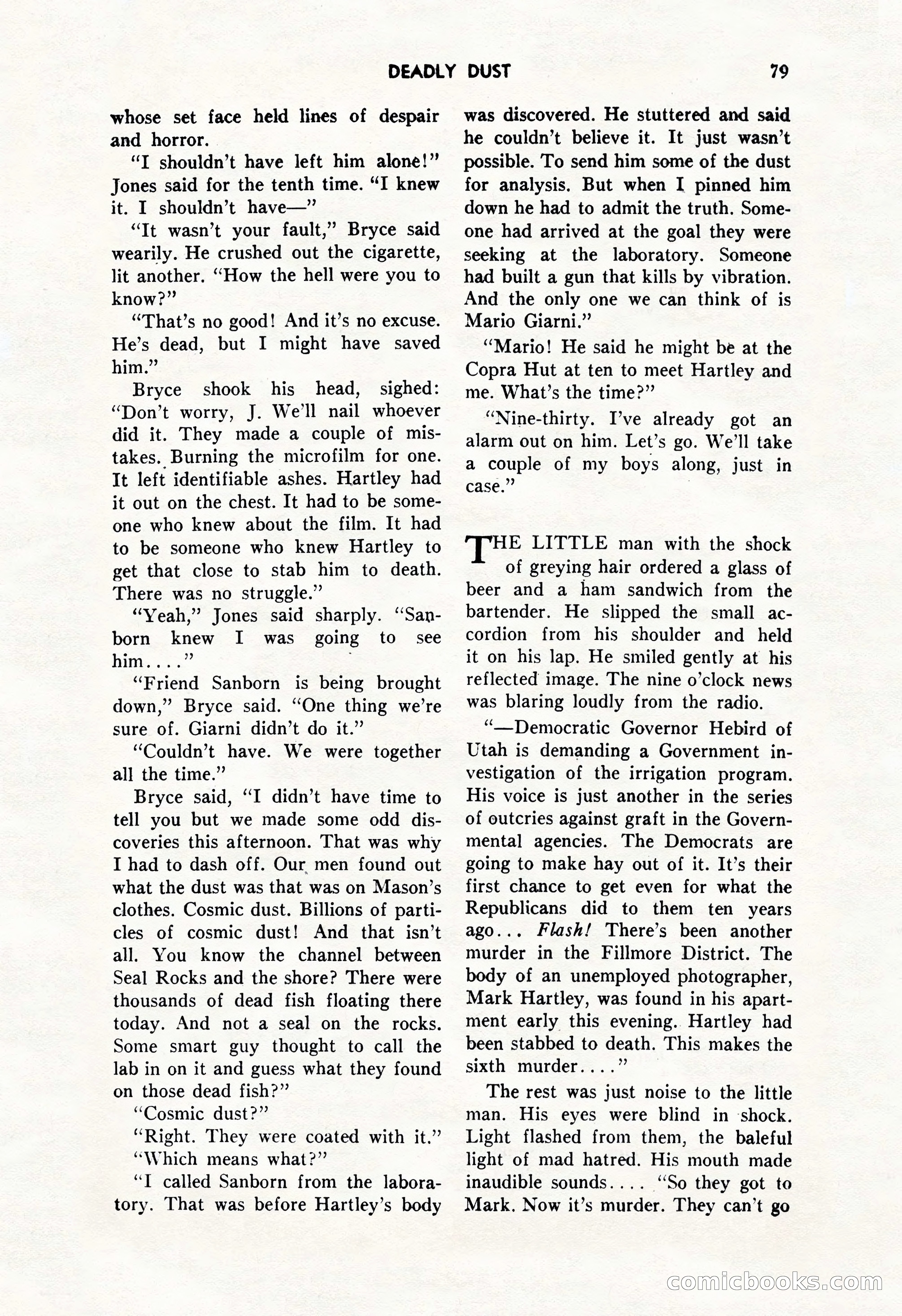 Amazing Stories, October 1952 — page 79 of 164