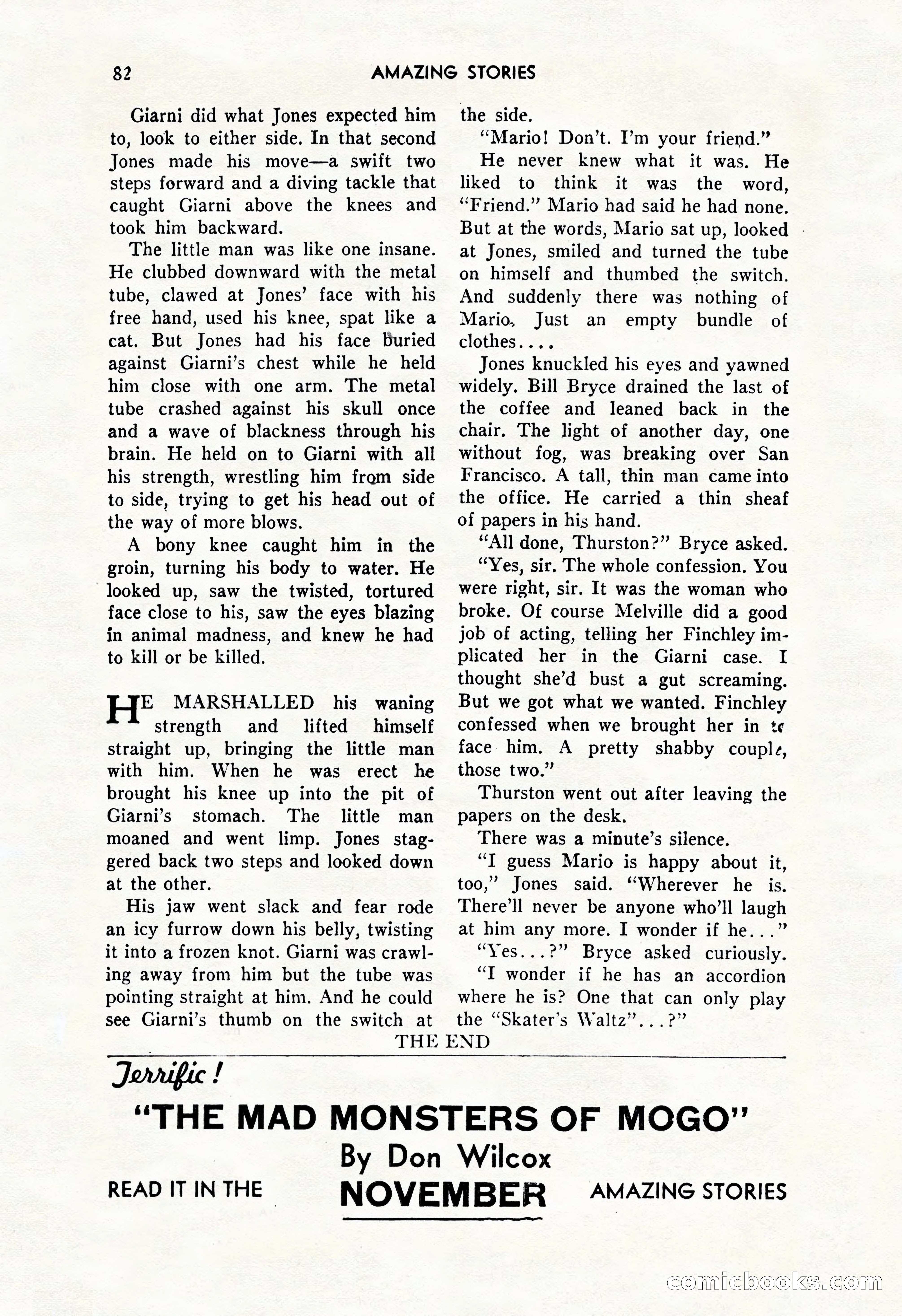 Amazing Stories, October 1952 — page 82 of 164