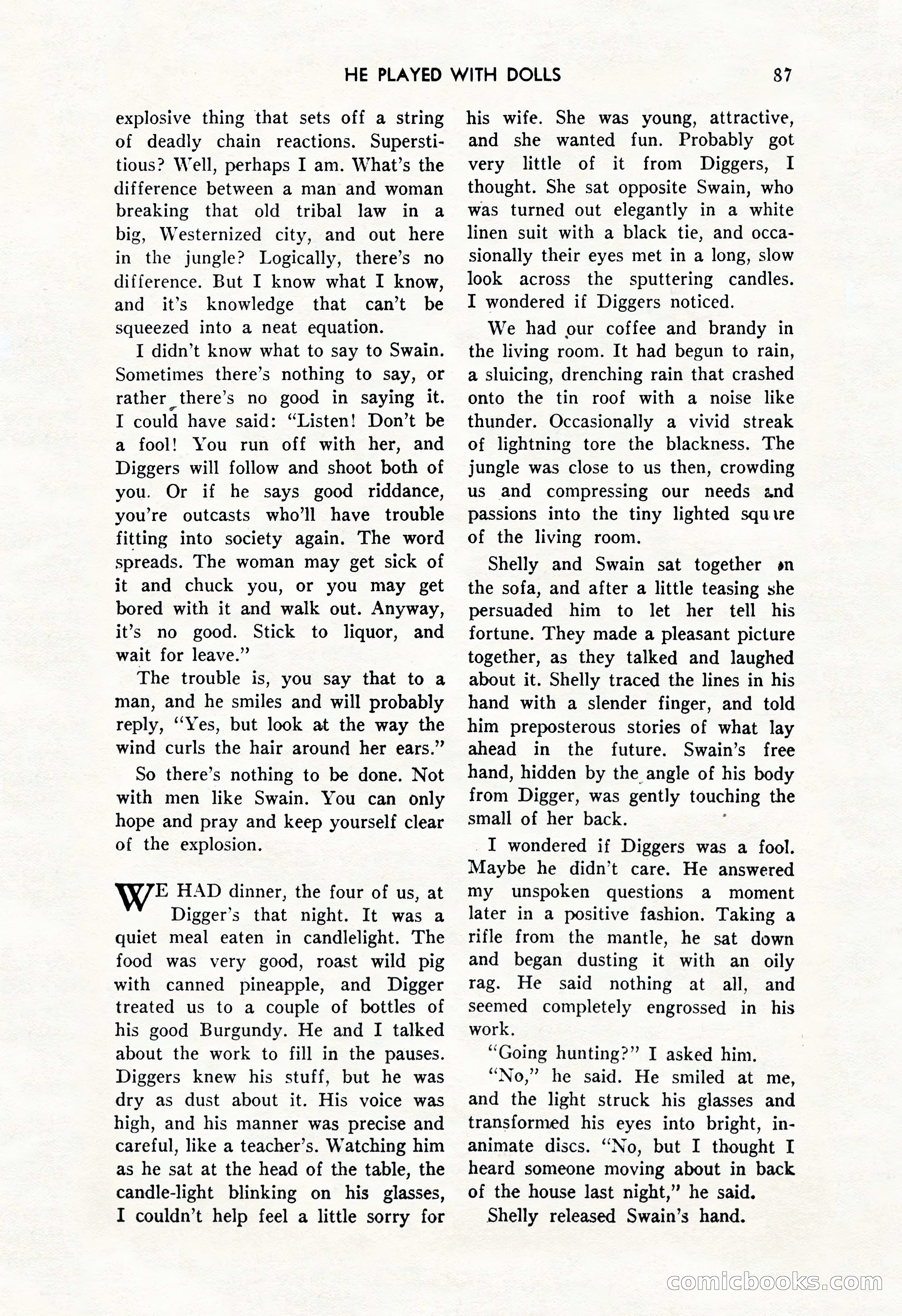 Amazing Stories, October 1952 — page 87 of 164