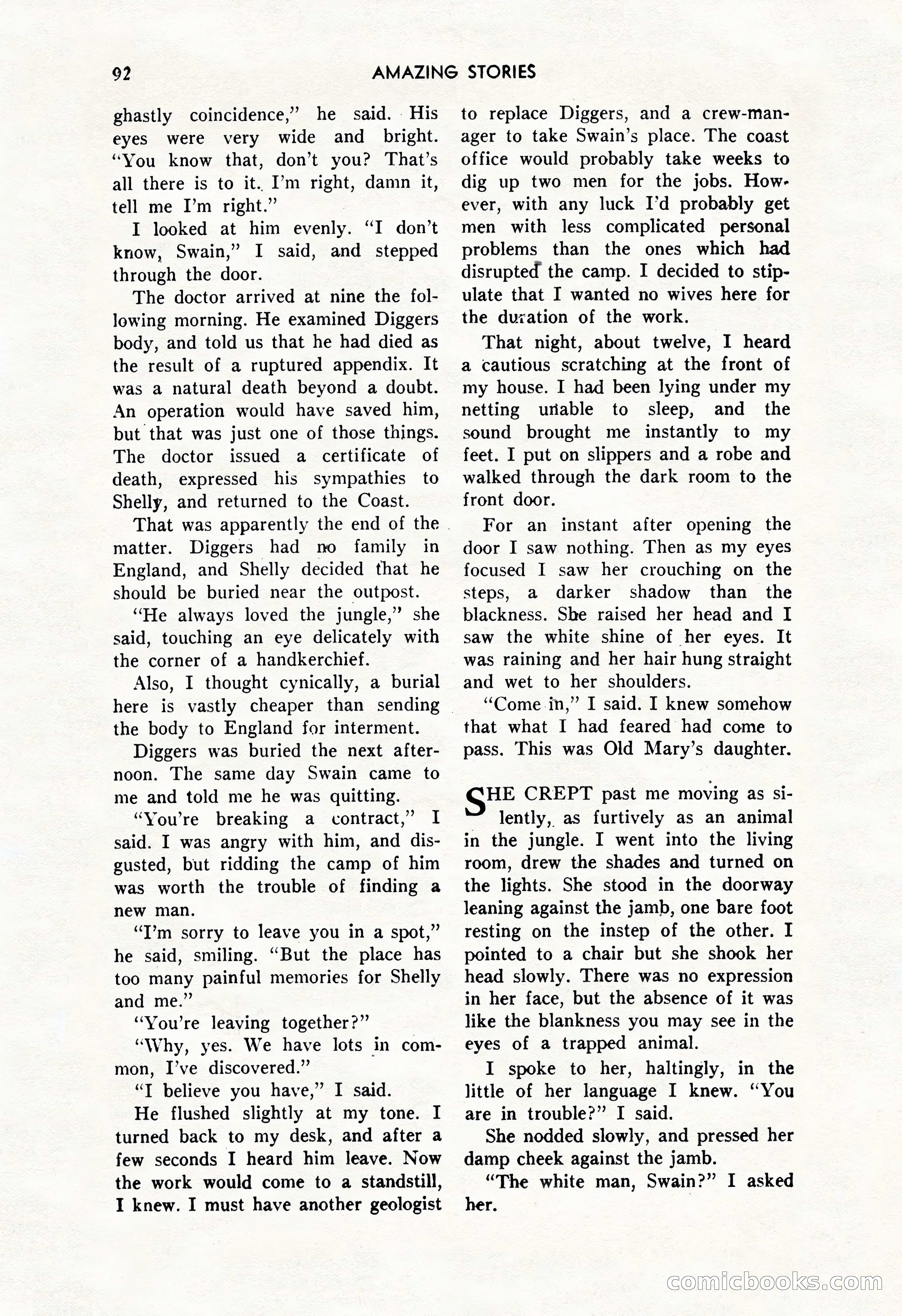 Amazing Stories, October 1952 — page 92 of 164