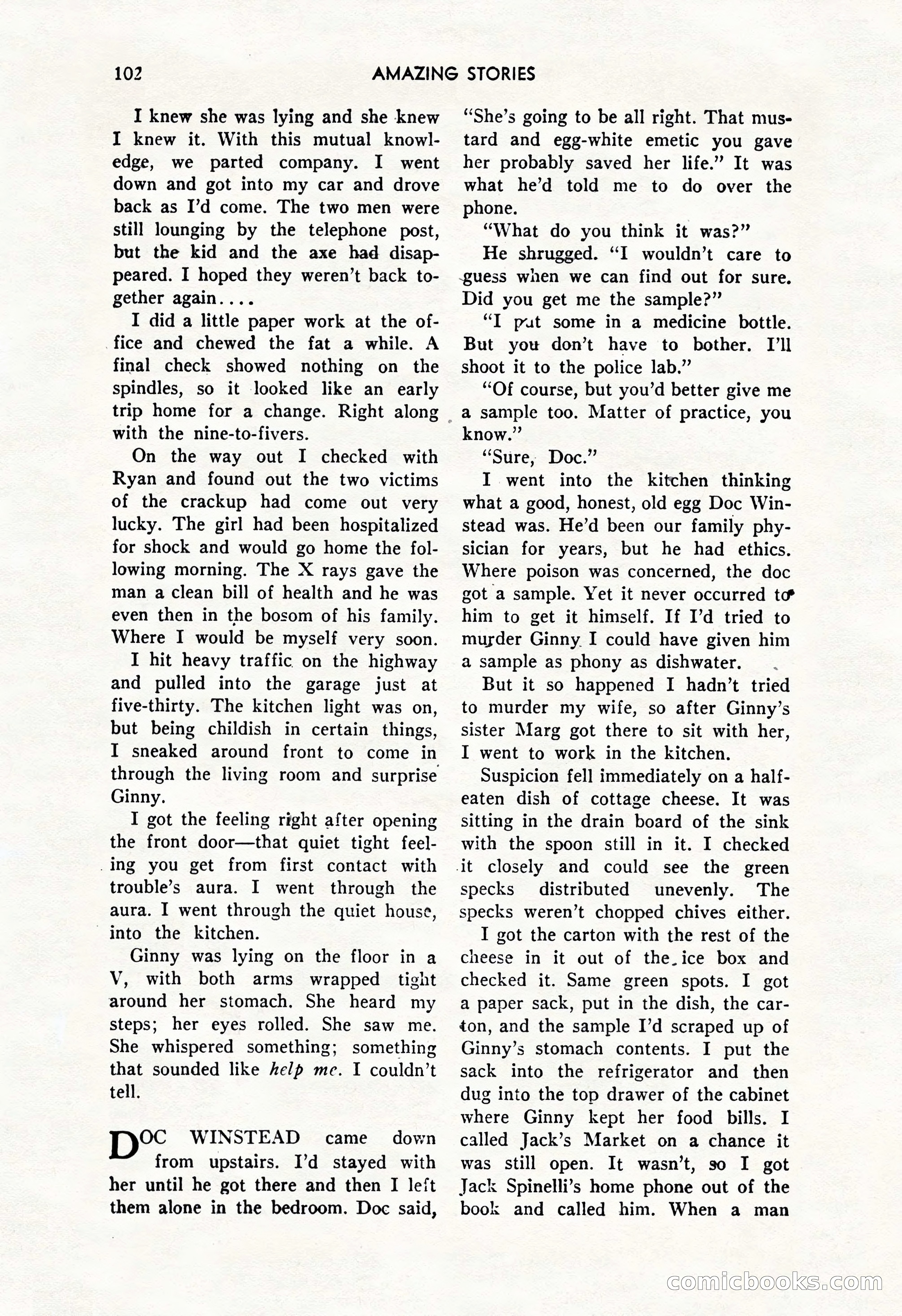 Amazing Stories, October 1952 — page 102 of 164