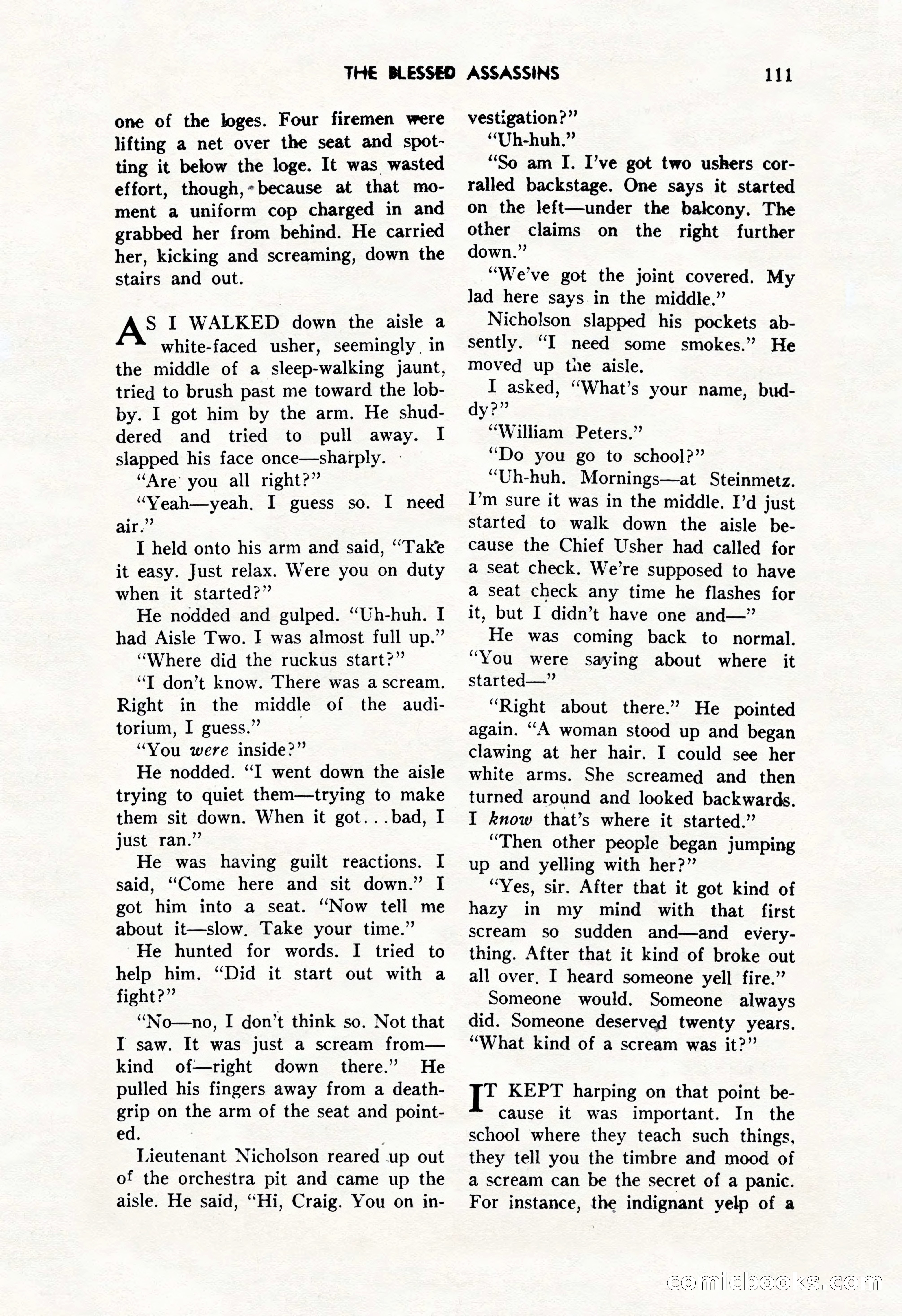 Amazing Stories, October 1952 — page 111 of 164