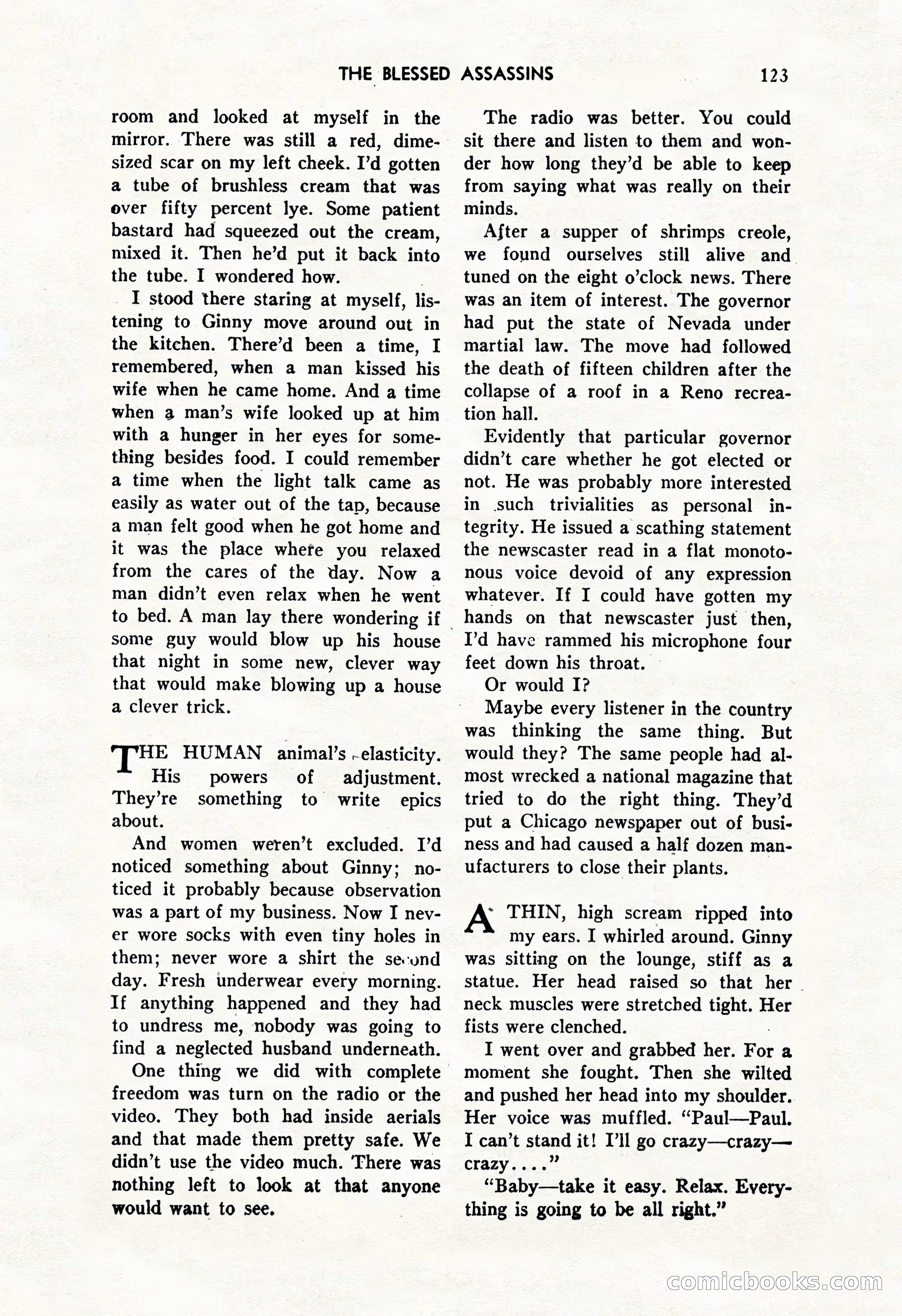 Amazing Stories, October 1952 — page 123 of 164