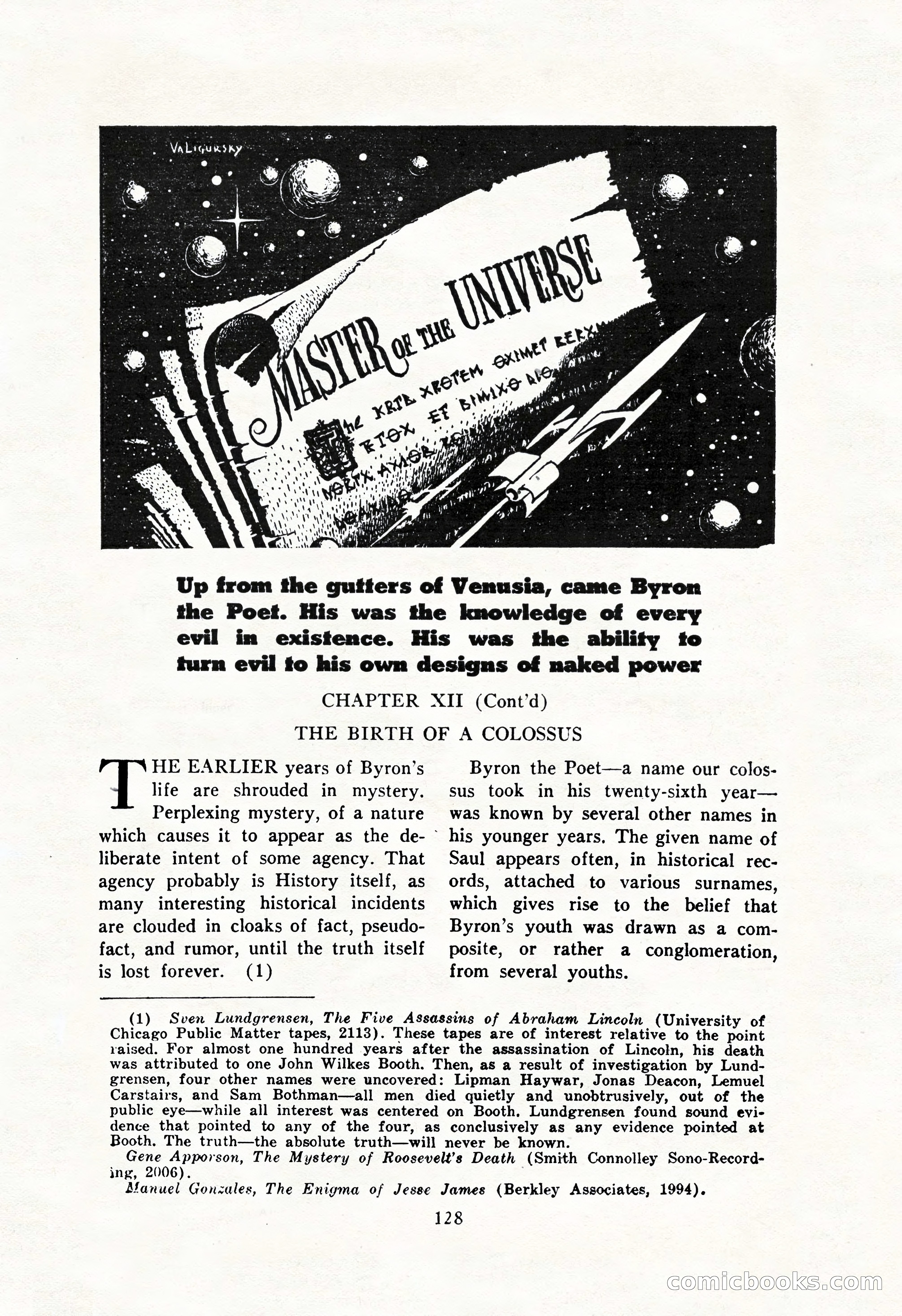 Amazing Stories, October 1952 — page 128 of 164