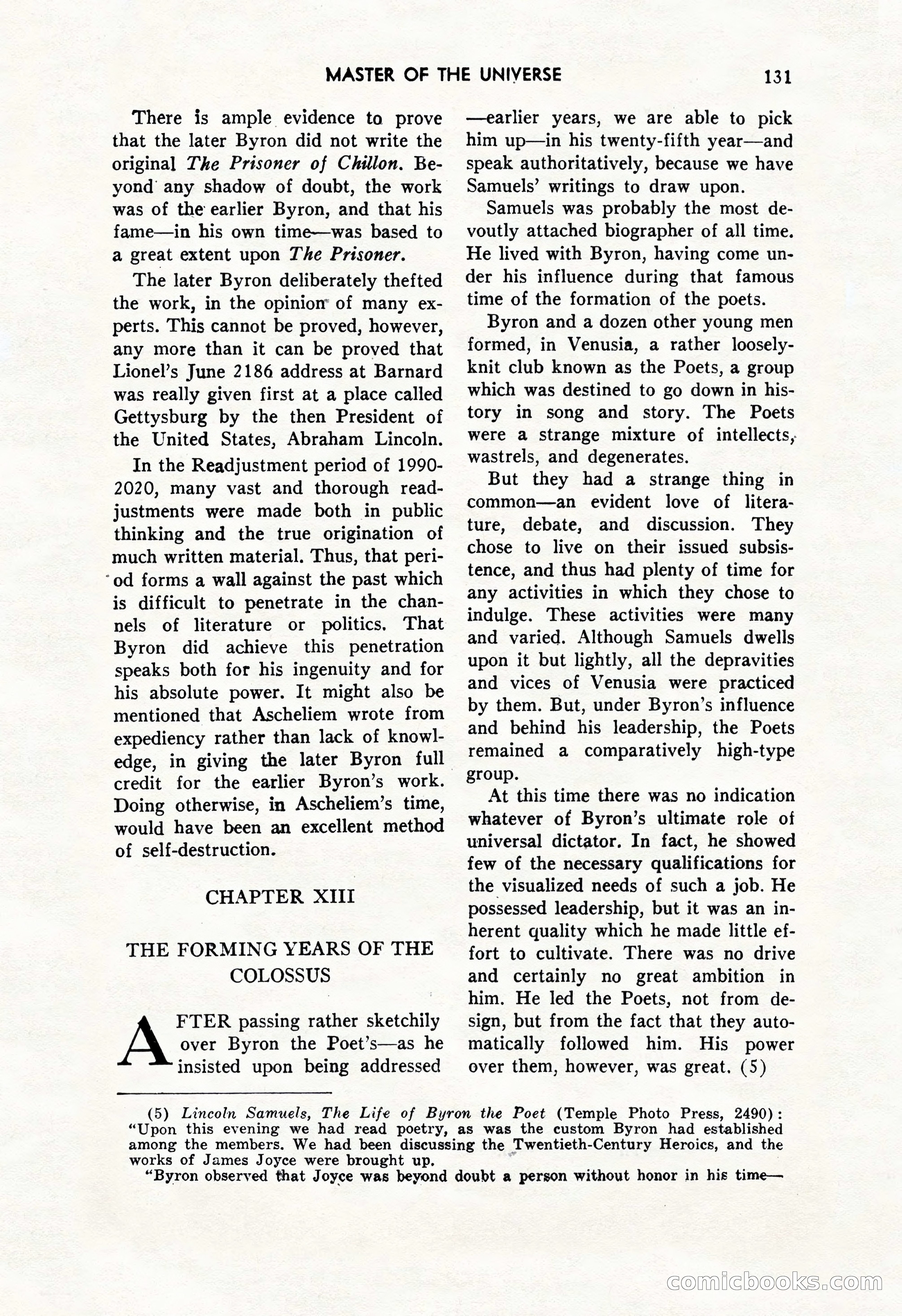 Amazing Stories, October 1952 — page 131 of 164