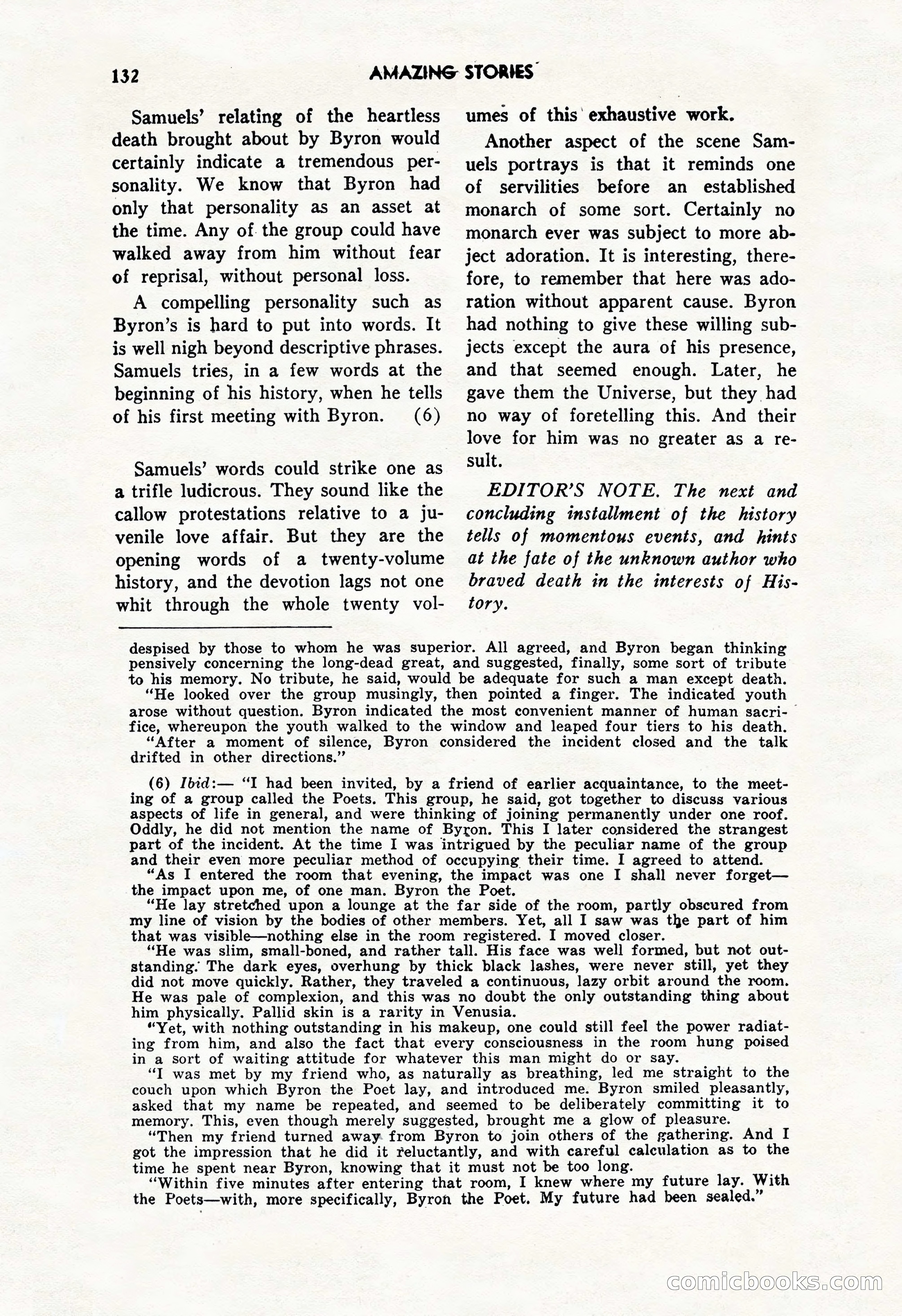 Amazing Stories, October 1952 — page 132 of 164