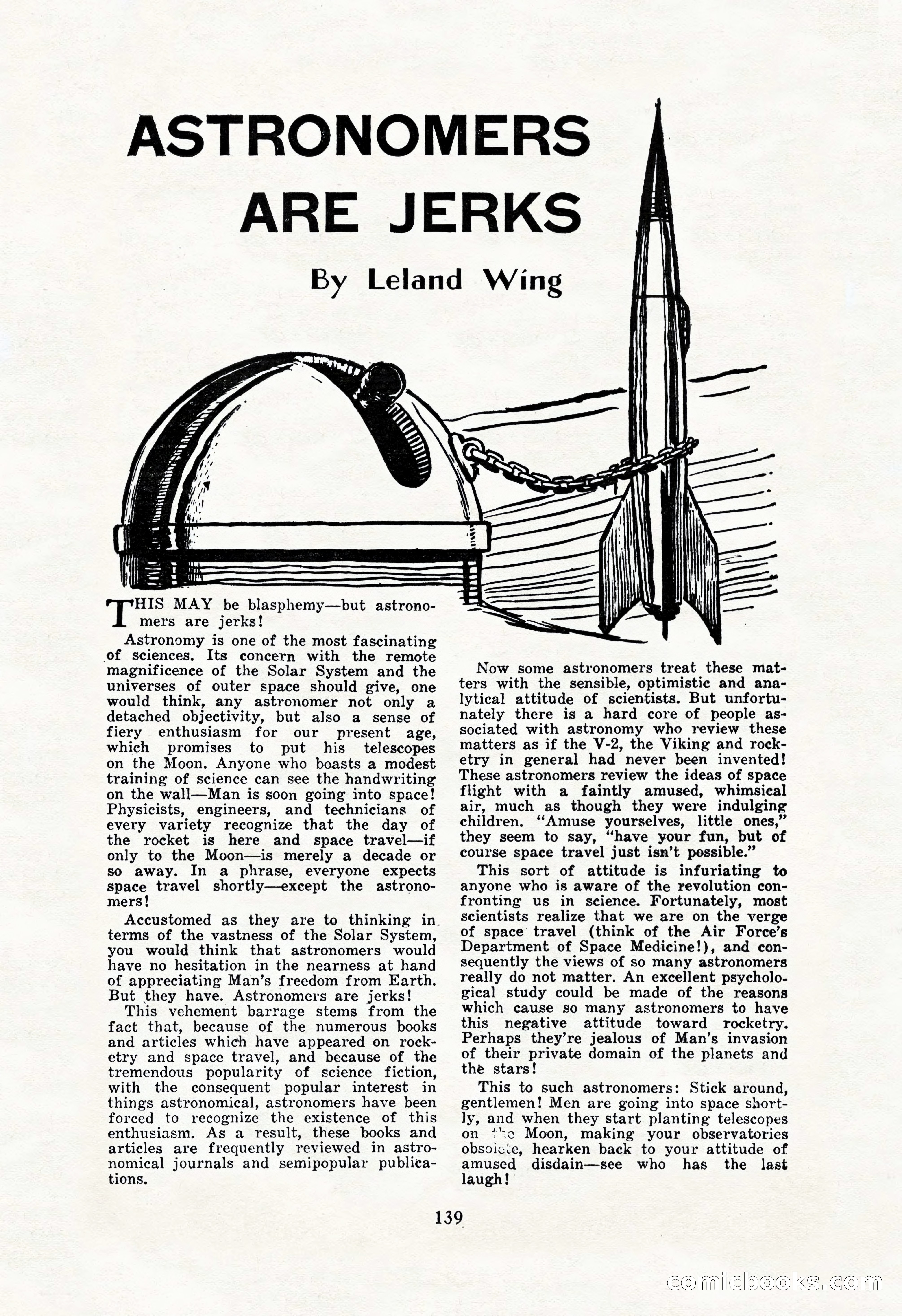 Amazing Stories, October 1952 — page 139 of 164