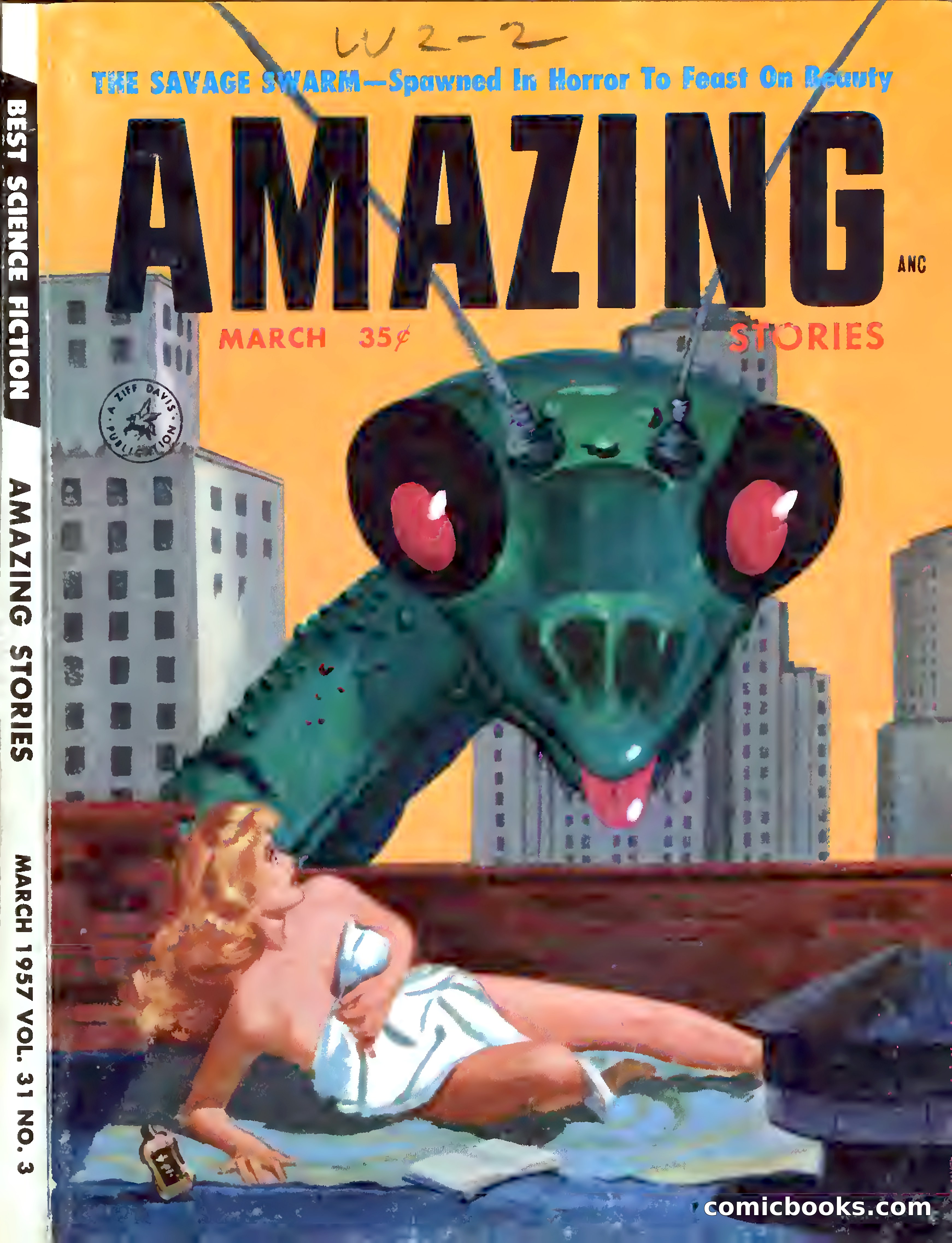 Amazing Stories, March 1957