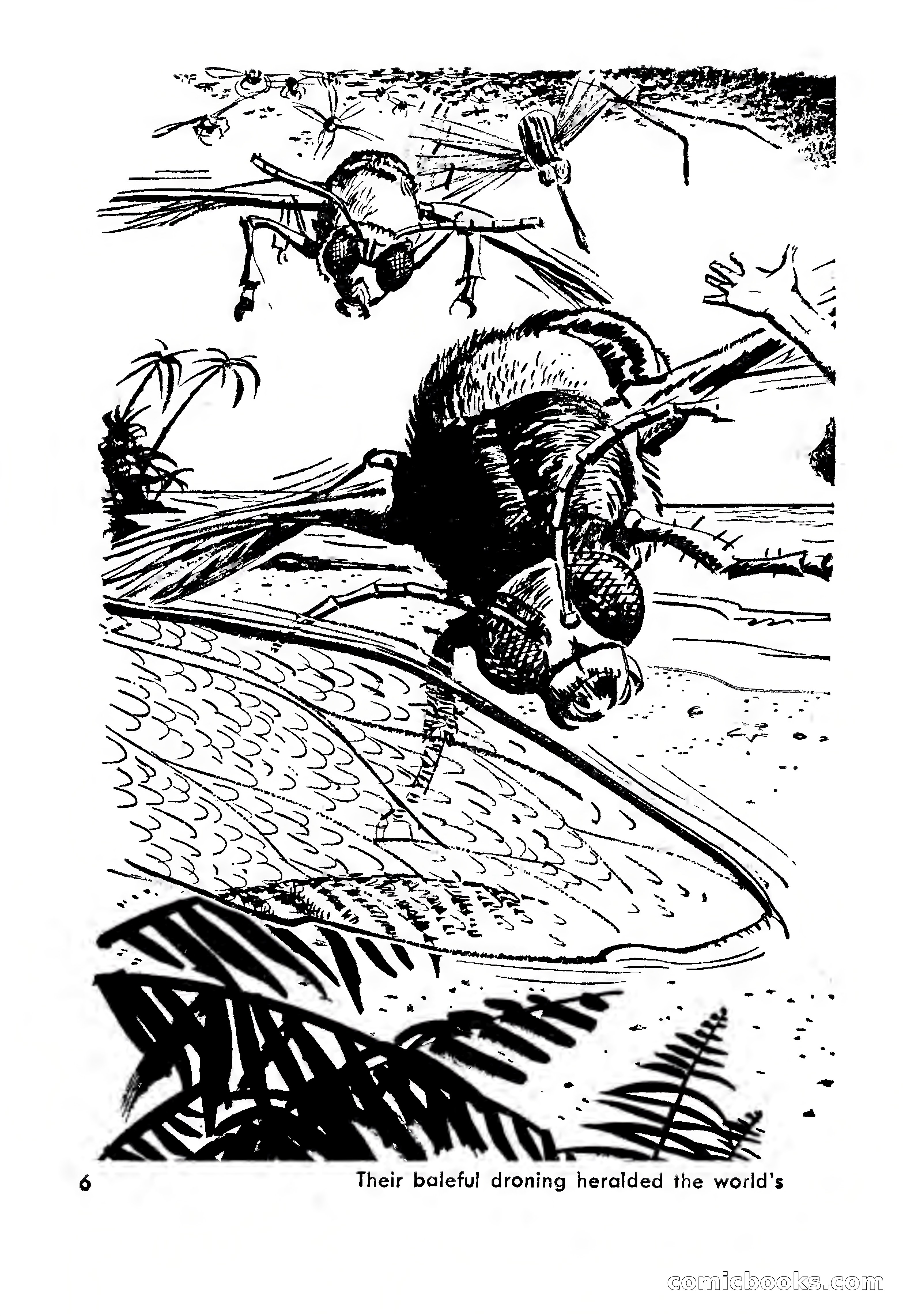 Amazing Stories, March 1957 — page 6 of 132