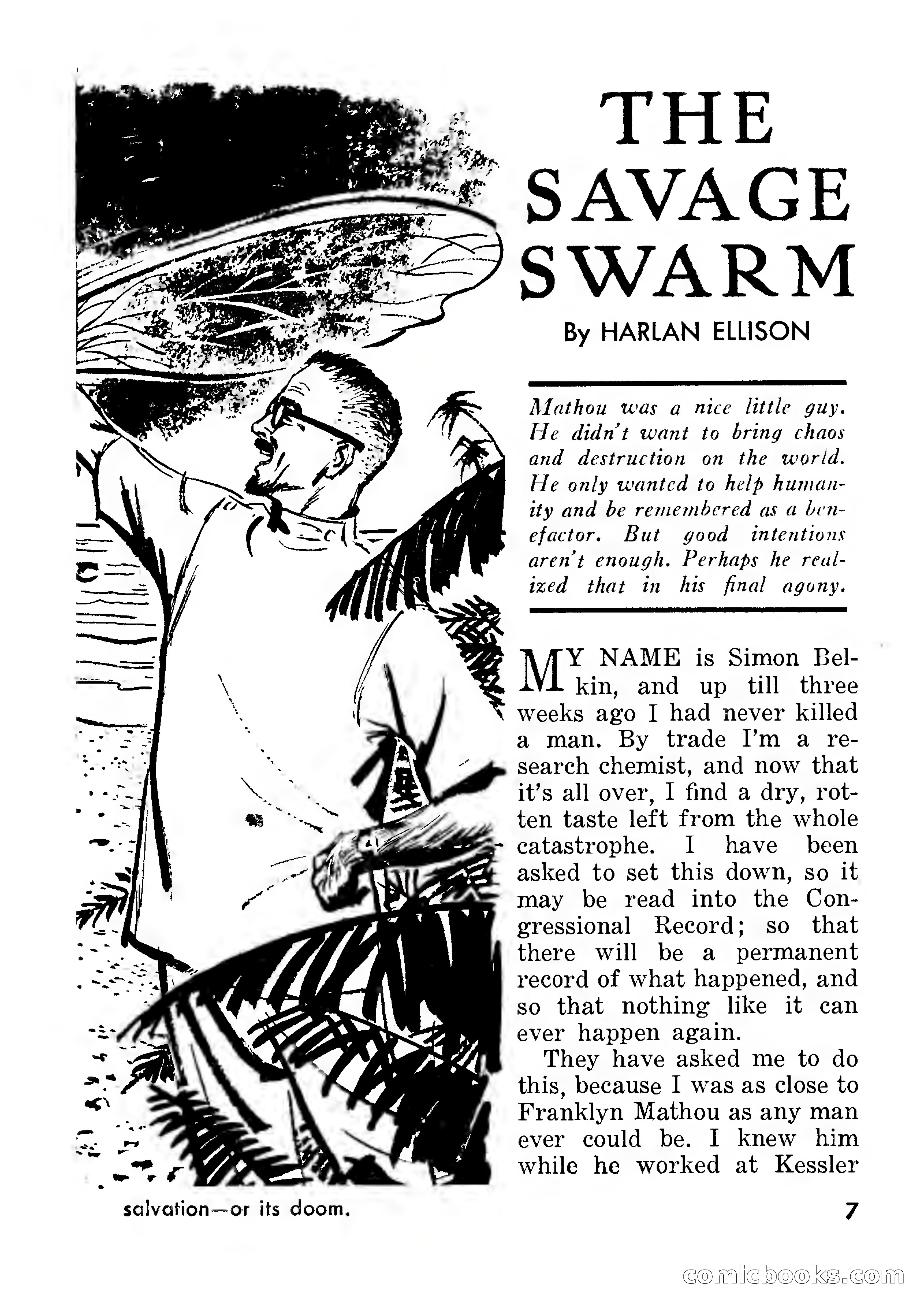 Amazing Stories, March 1957 — page 7 of 132