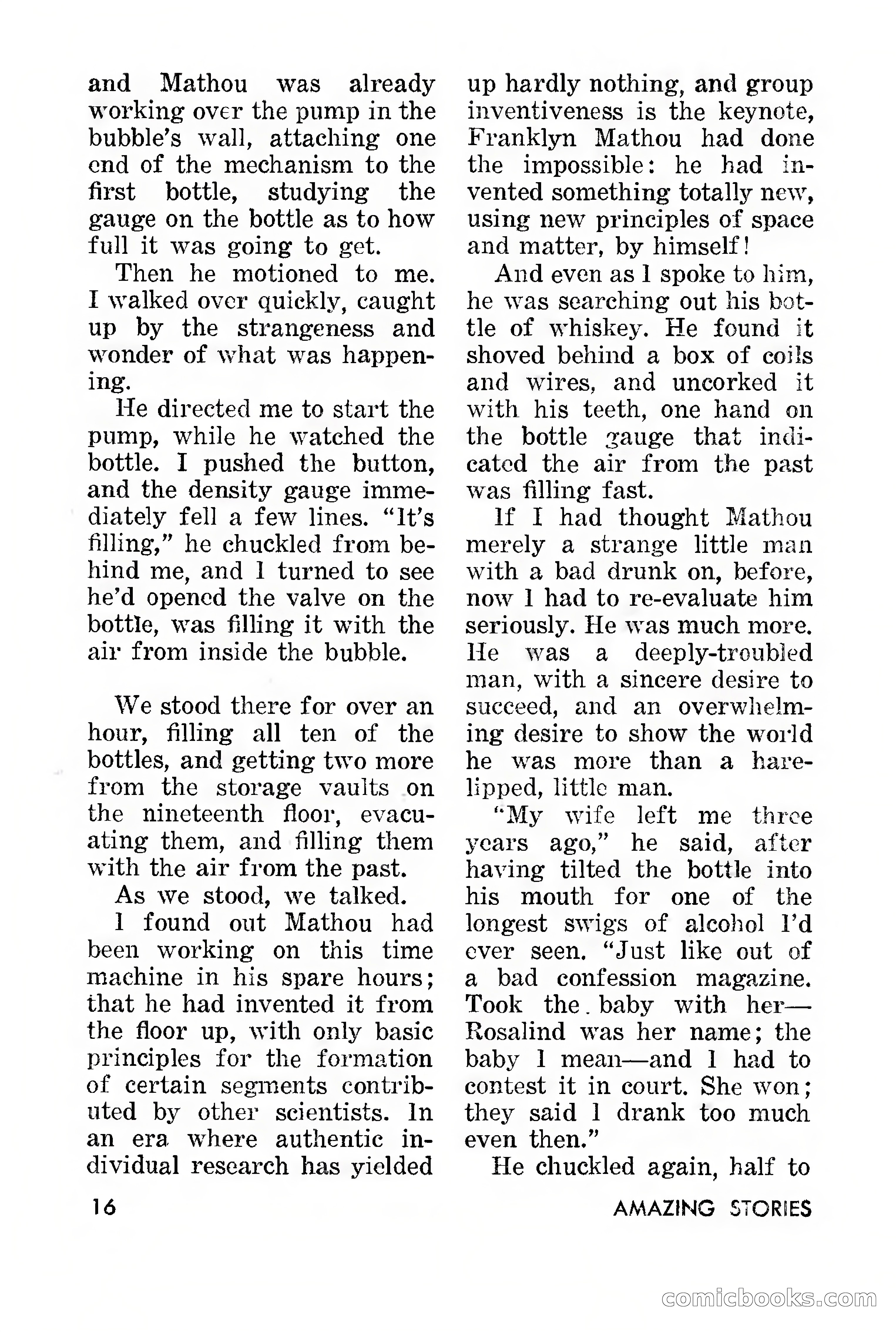 Amazing Stories, March 1957 — page 16 of 132
