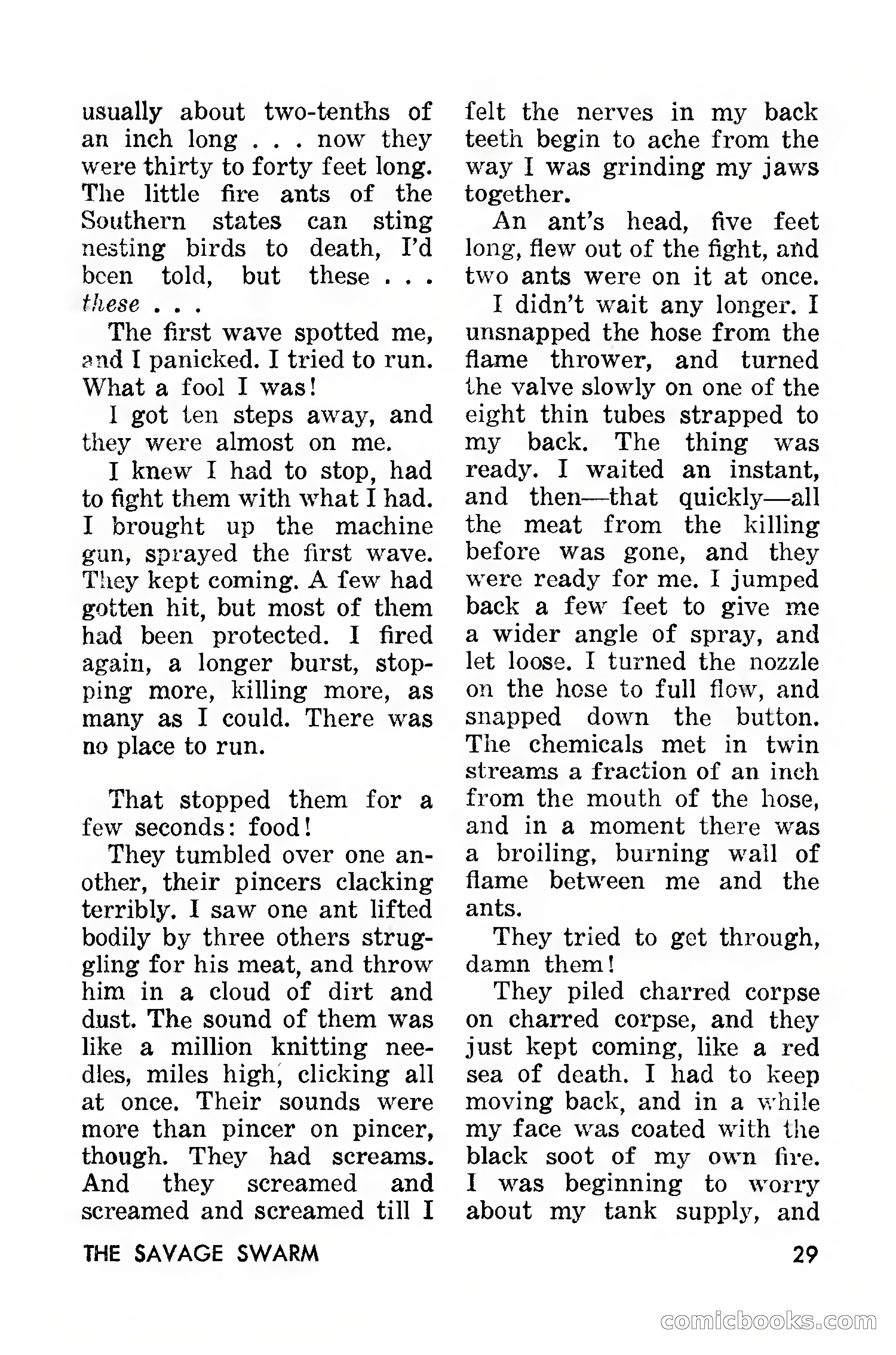 Amazing Stories, March 1957 — page 29 of 132