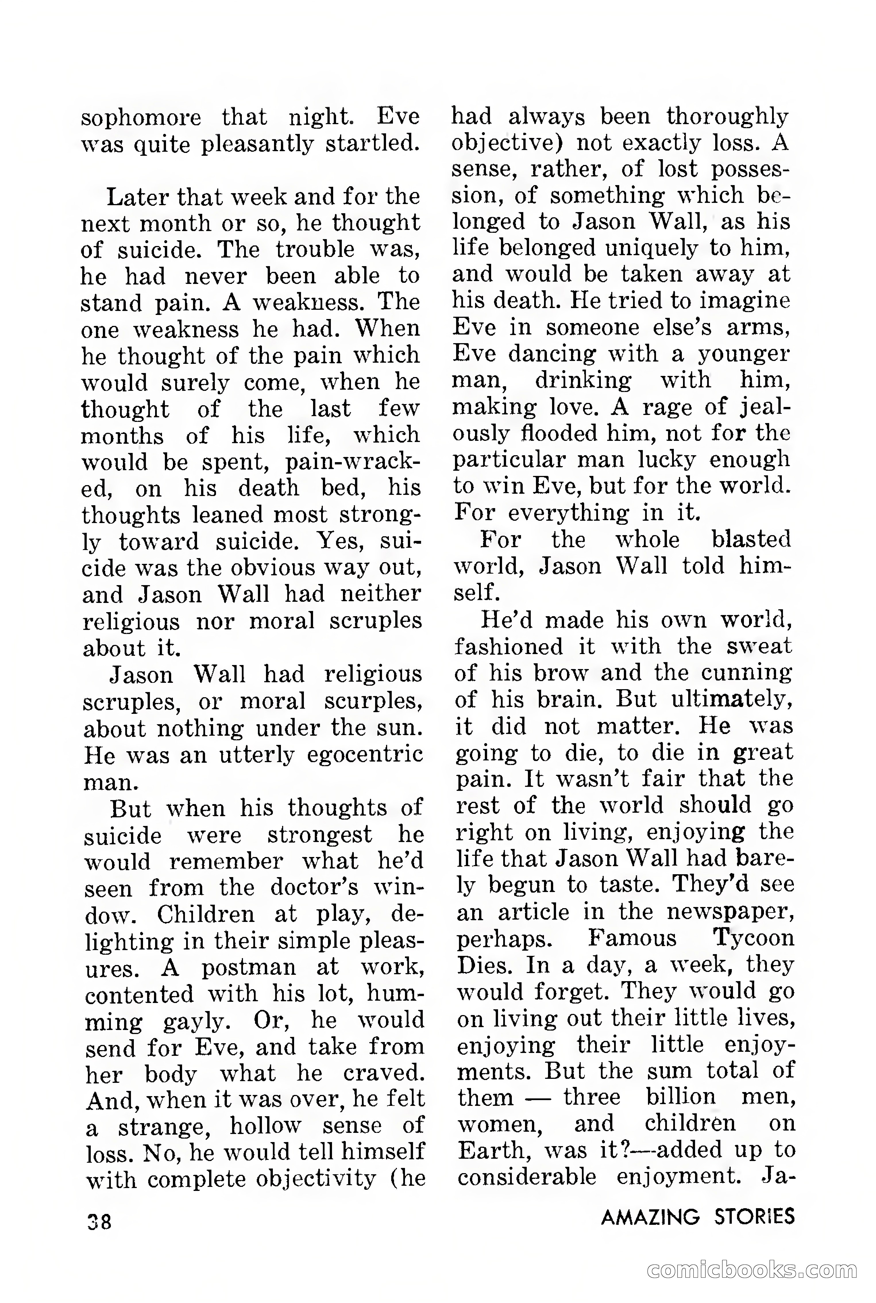 Amazing Stories, March 1957 — page 38 of 132