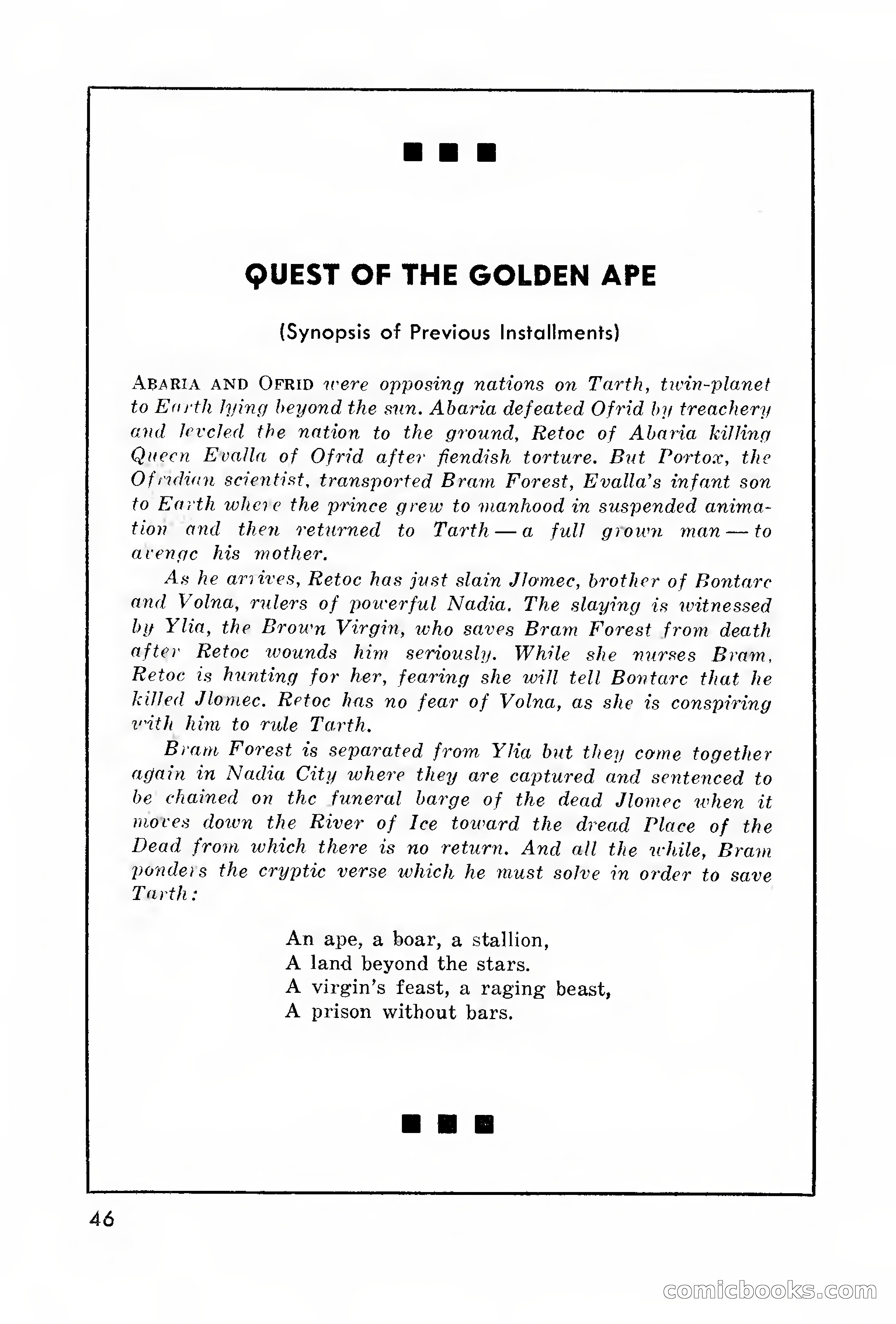 Amazing Stories, March 1957 — page 46 of 132