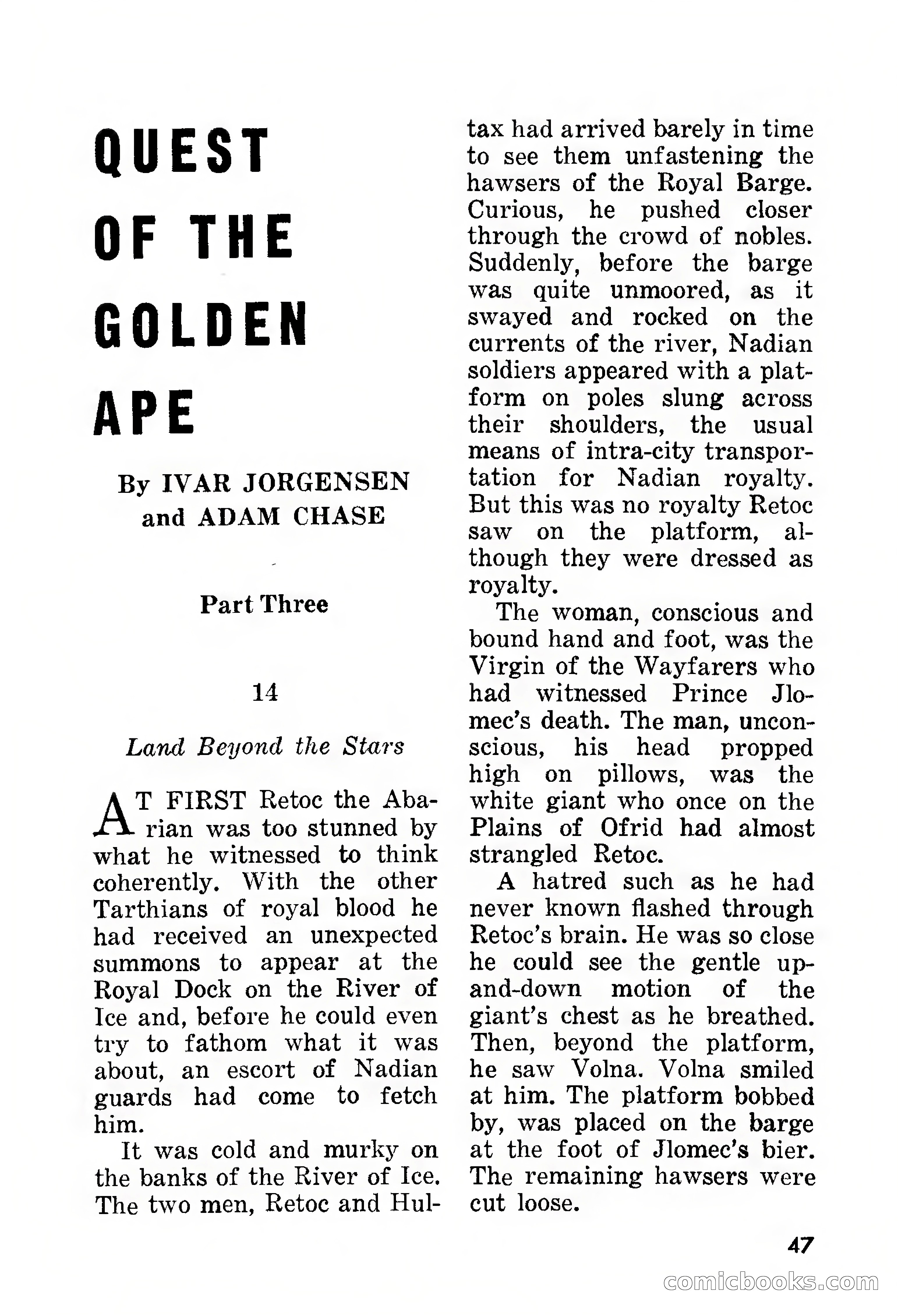 Amazing Stories, March 1957 — page 47 of 132