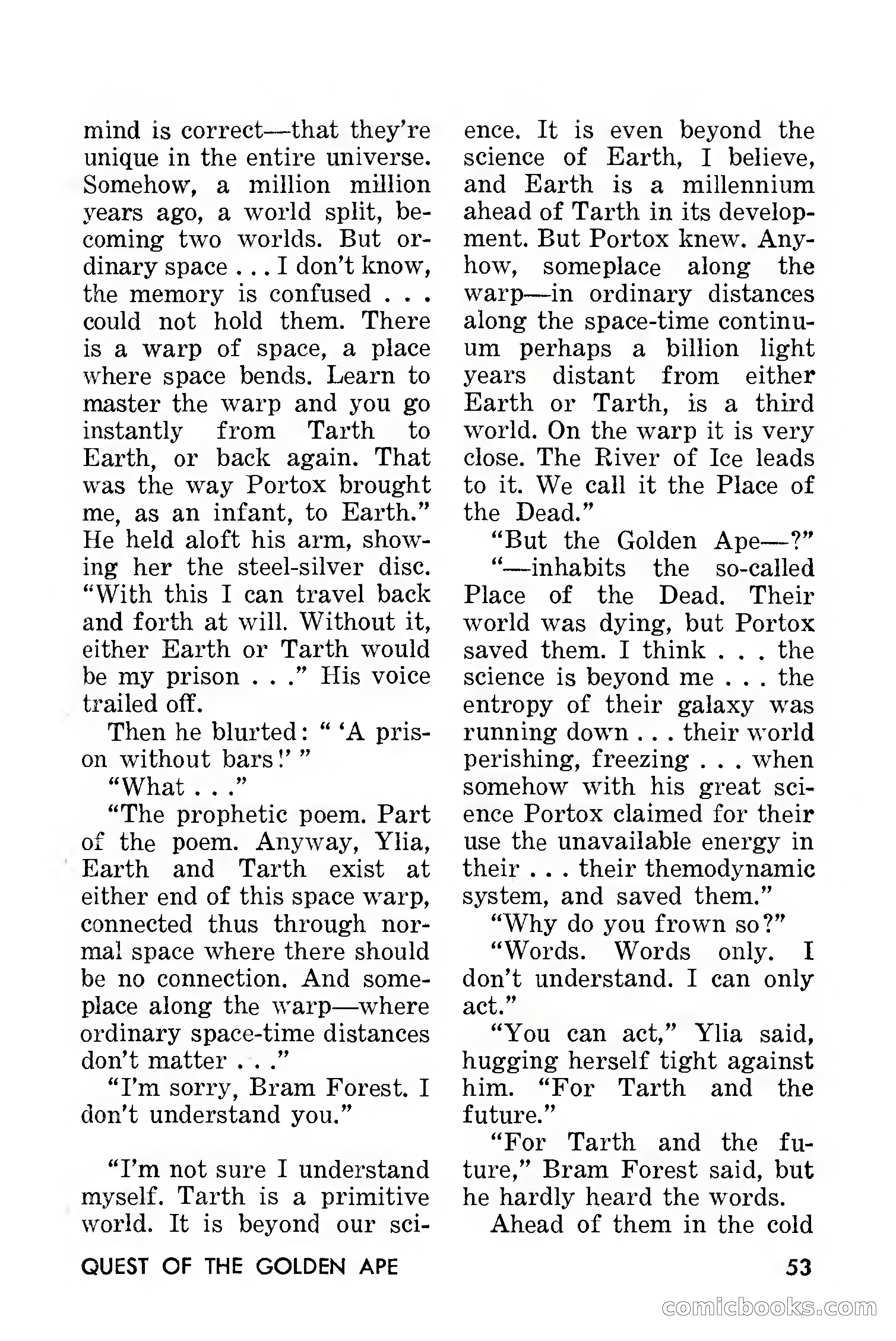 Amazing Stories, March 1957 — page 53 of 132