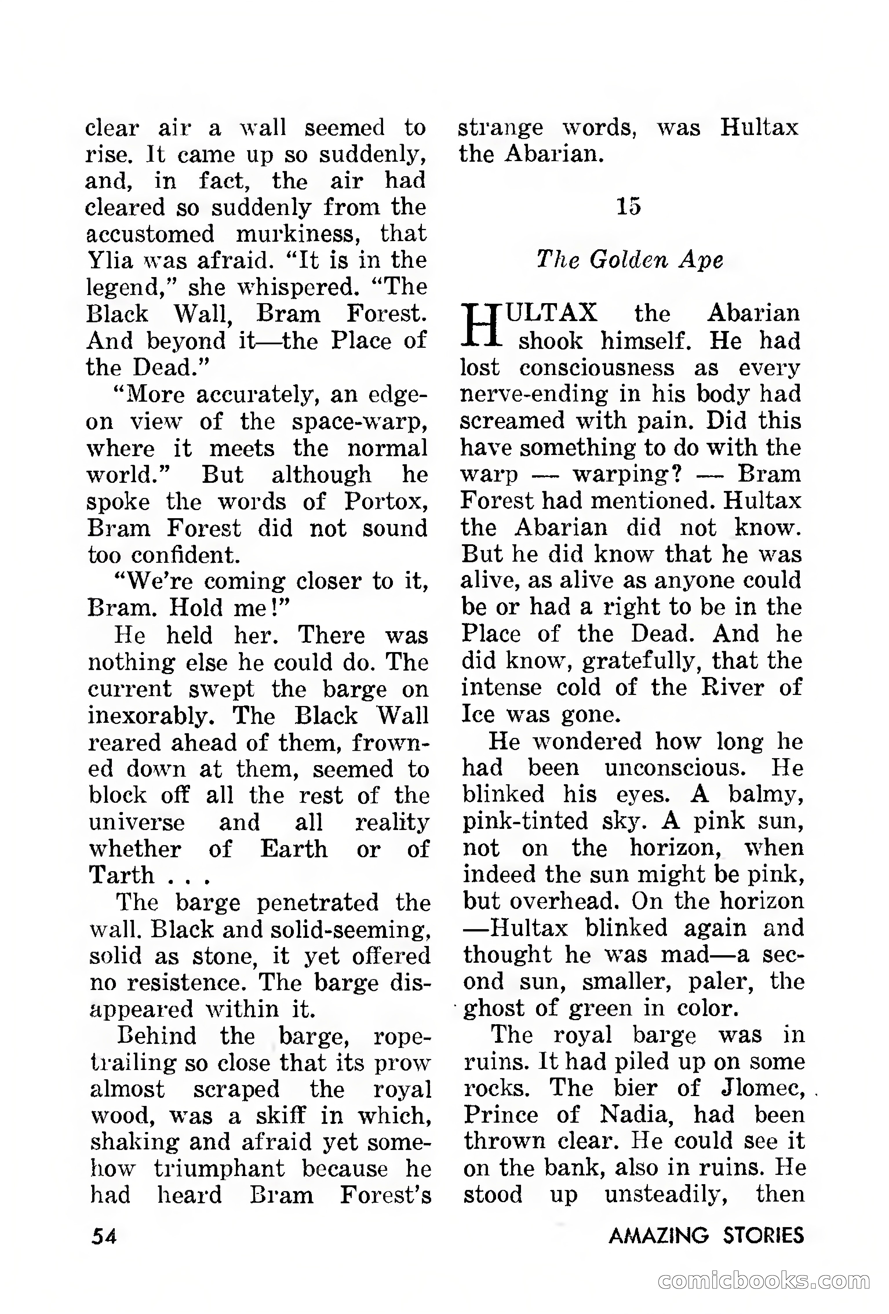 Amazing Stories, March 1957 — page 54 of 132