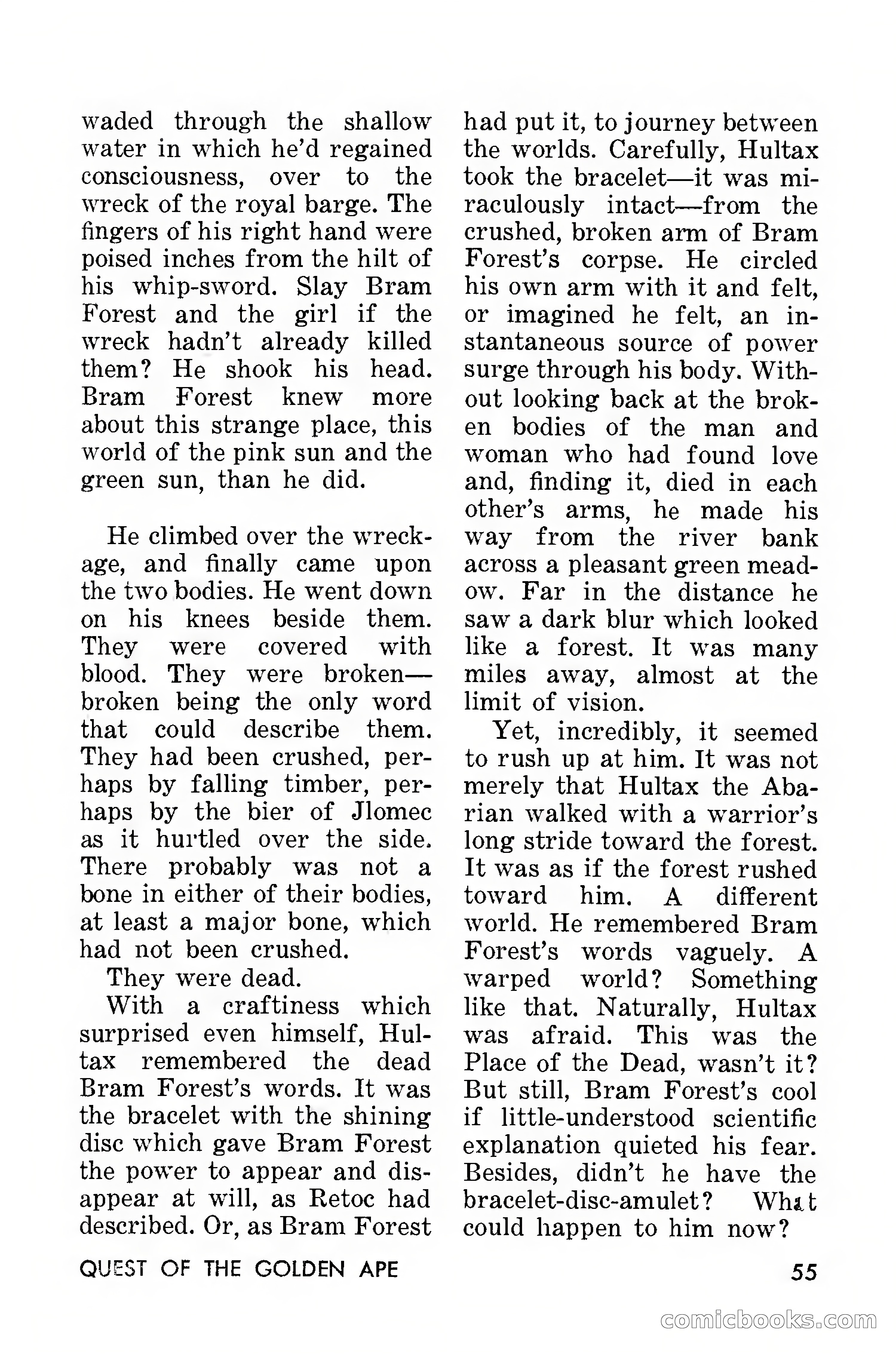 Amazing Stories, March 1957 — page 55 of 132