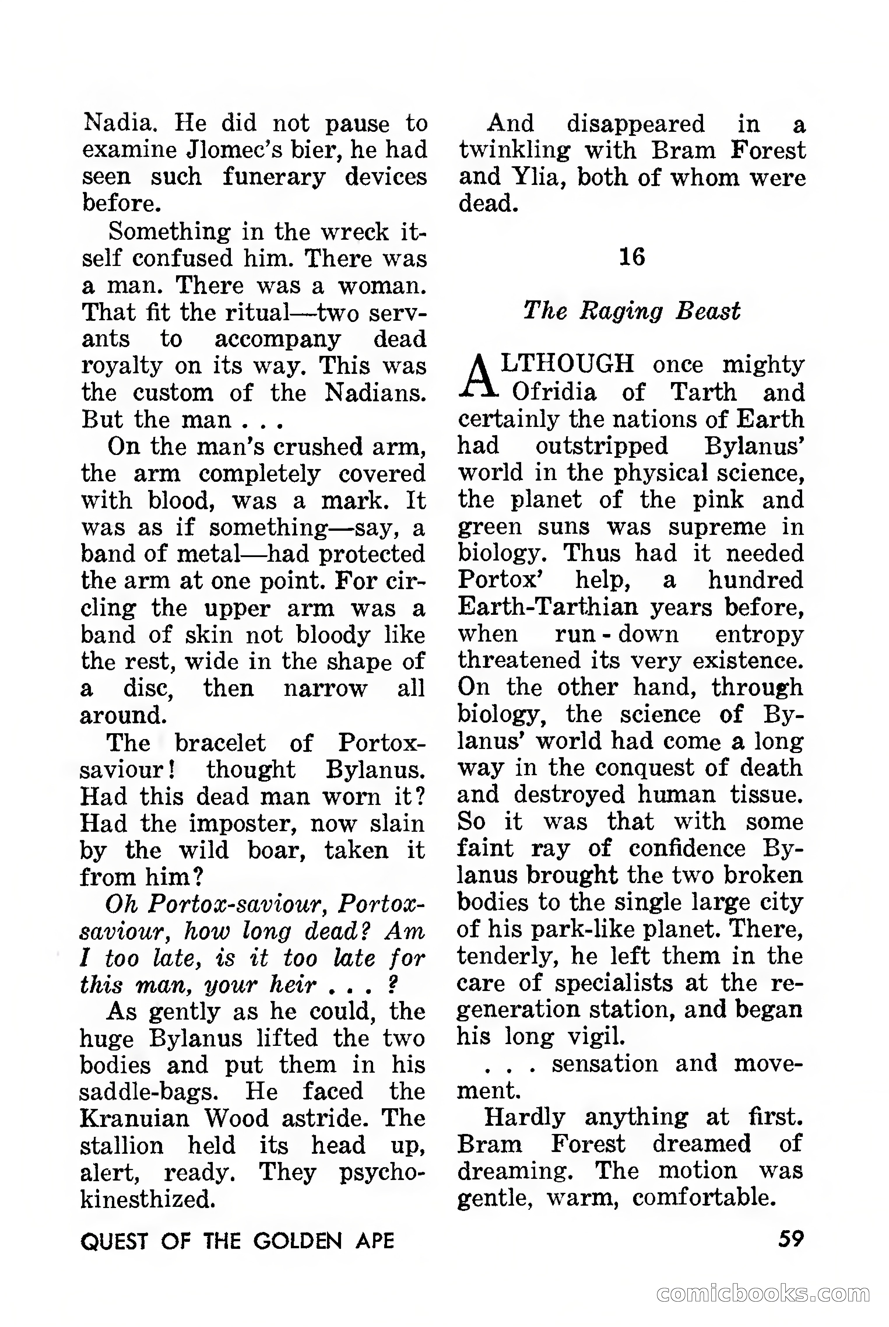 Amazing Stories, March 1957 — page 59 of 132