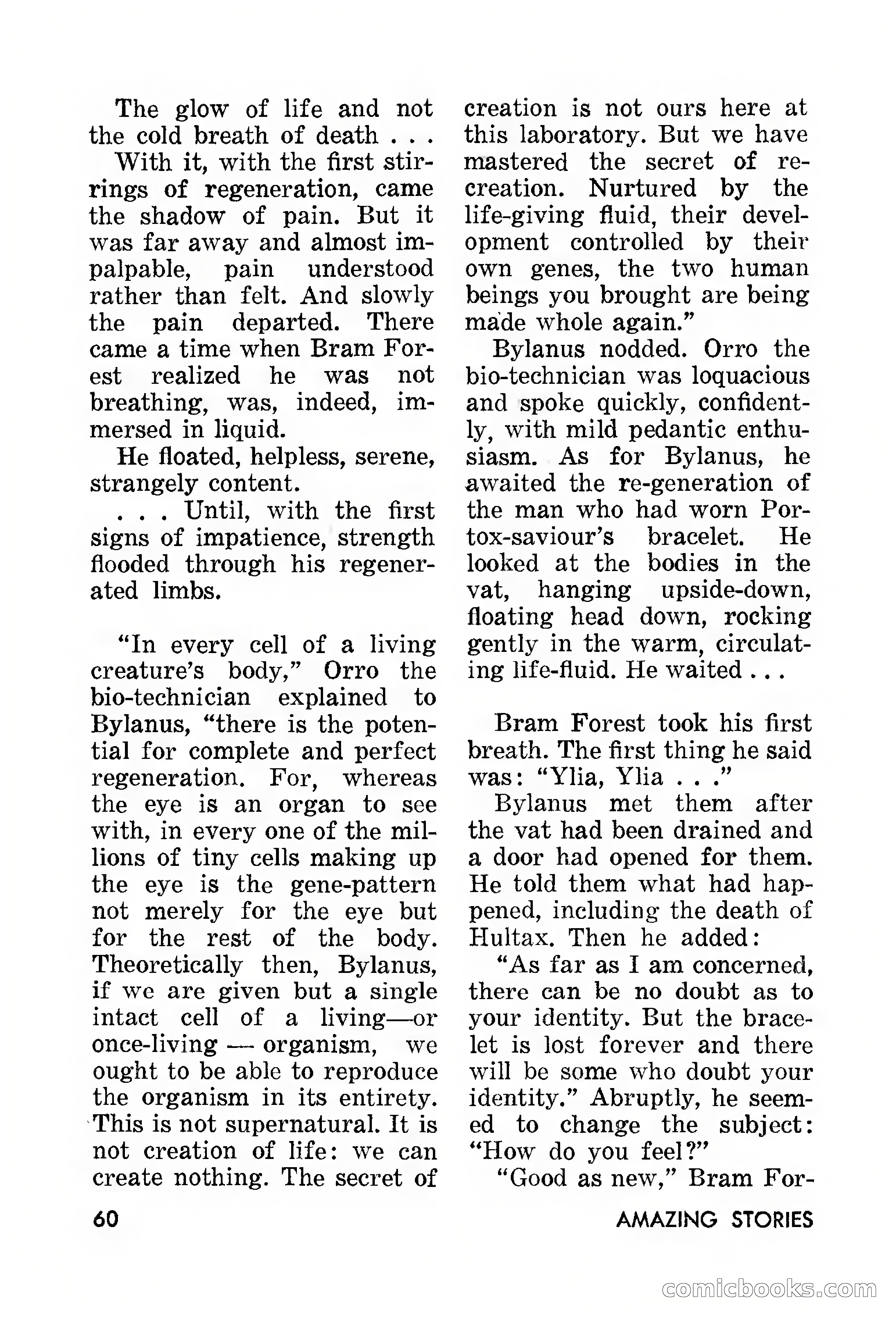 Amazing Stories, March 1957 — page 60 of 132